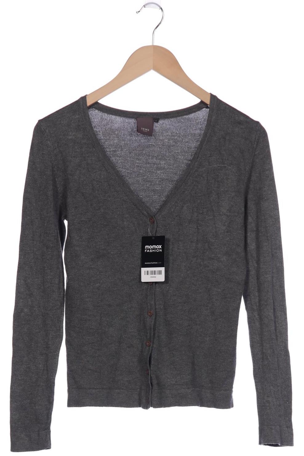 

ICHI Damen Strickjacke, grau
