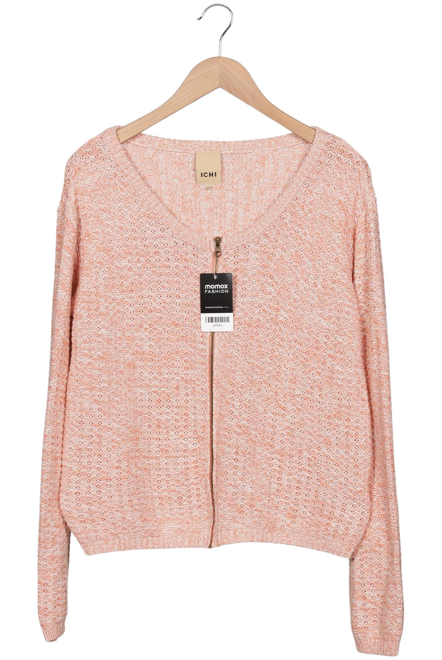 

Ichi Damen Strickjacke, orange, Gr. 44