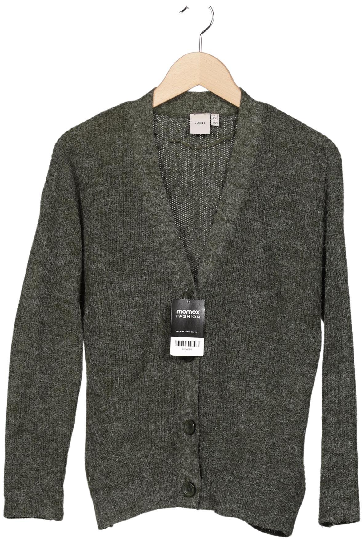 

Ichi Damen Strickjacke, grün, Gr. 34