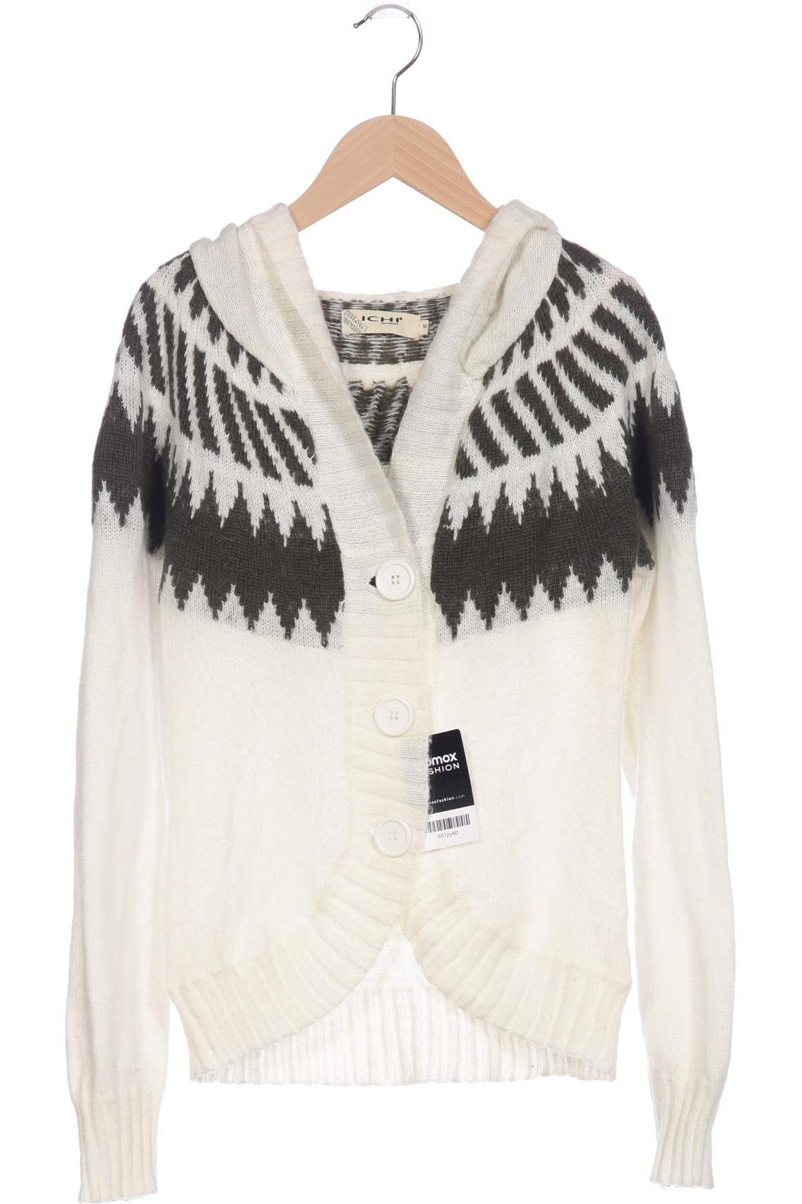 

Ichi Damen Strickjacke, weiß, Gr. 38