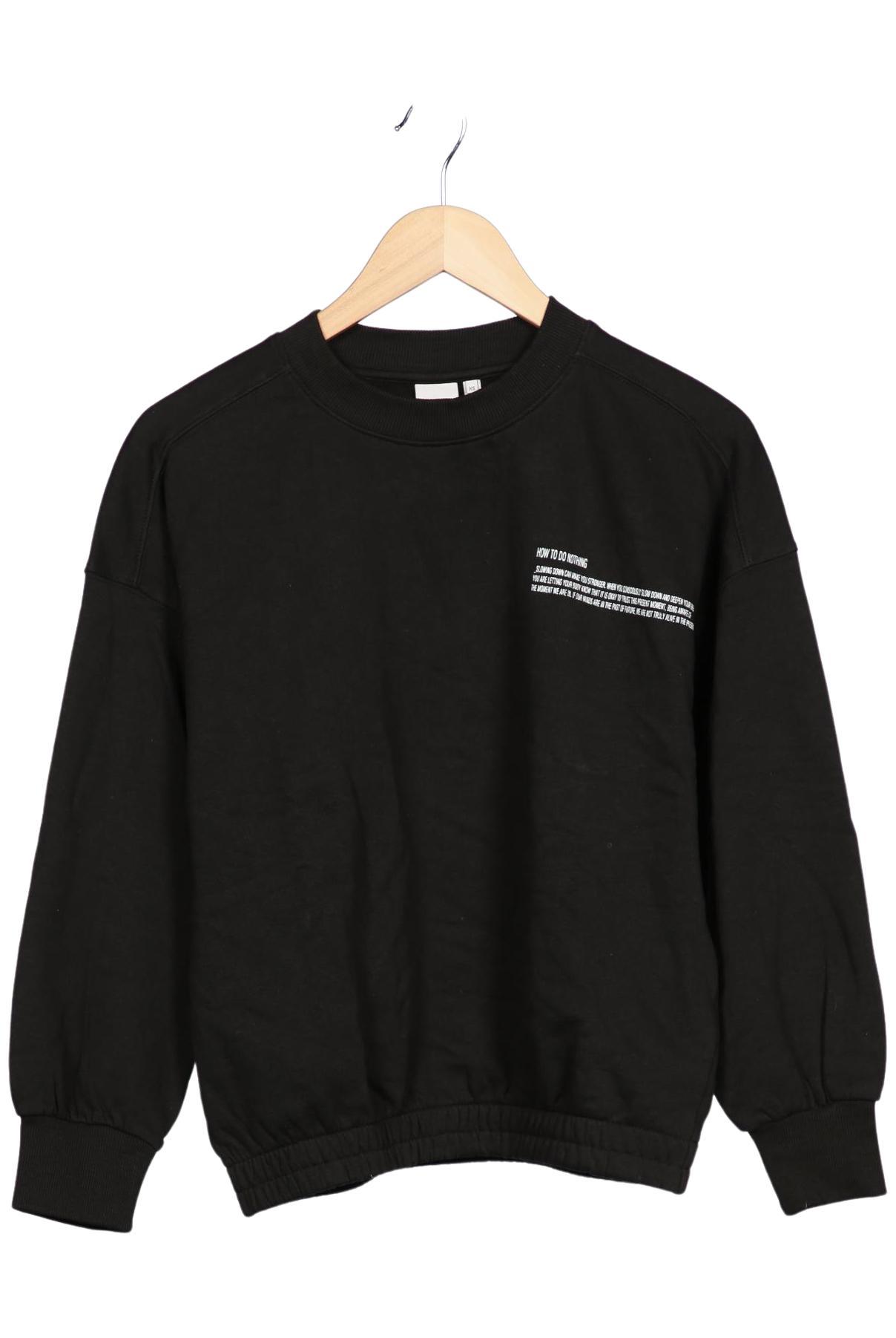 

Ichi Damen Sweatshirt, schwarz, Gr. 34