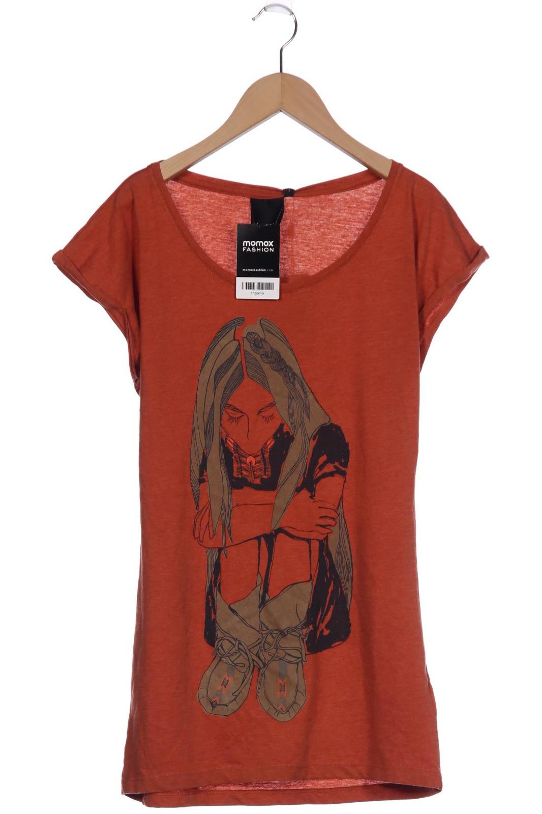 

Ichi Damen T-Shirt, orange, Gr. 38