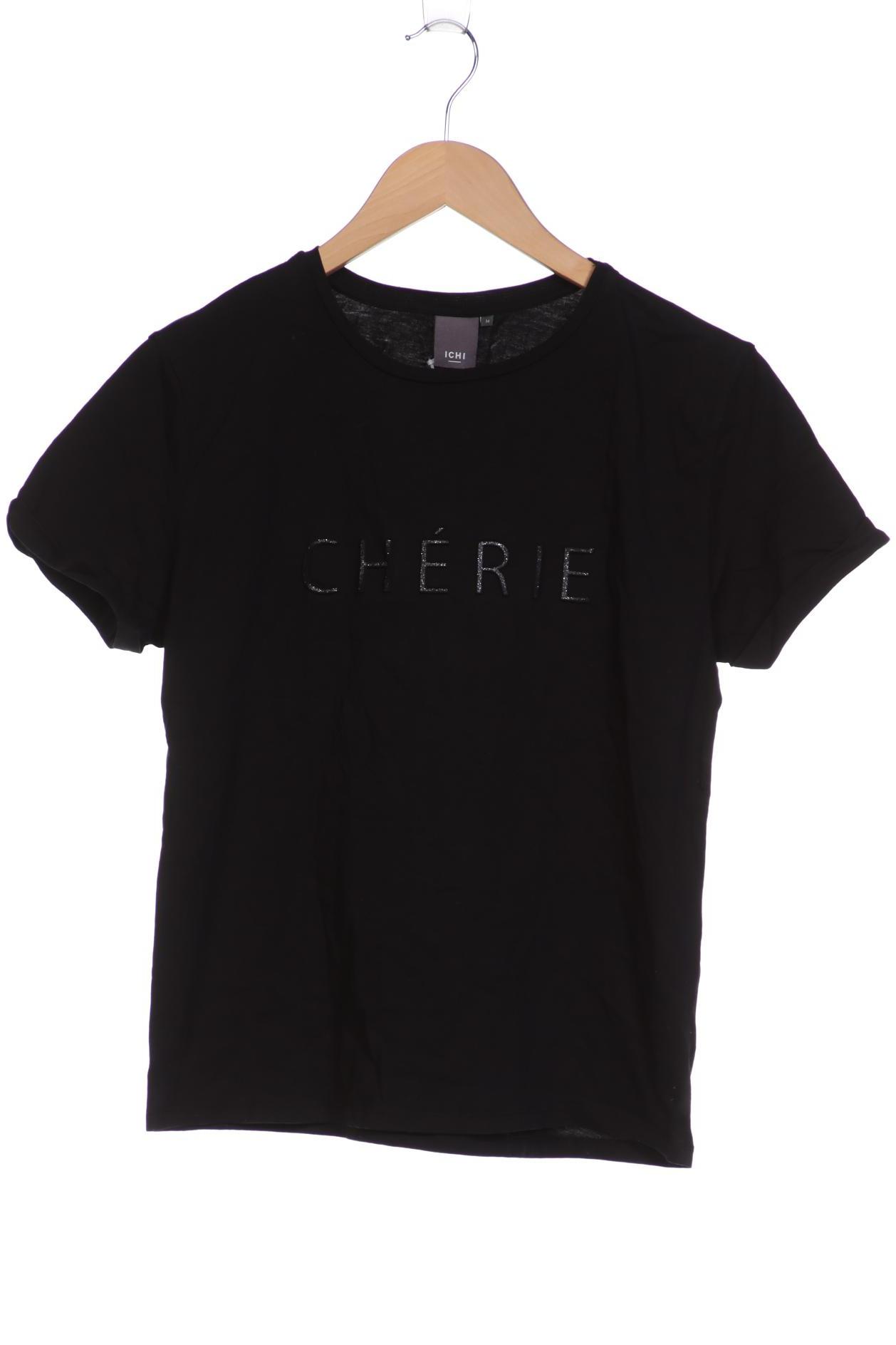 

ICHI Damen T-Shirt, schwarz