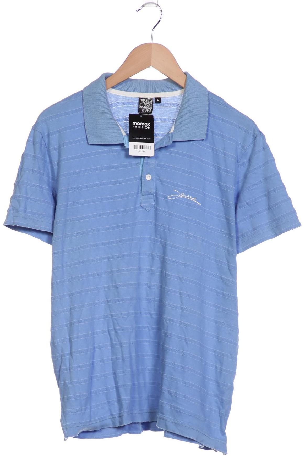 

Iguana Herren Poloshirt, blau, Gr. 52