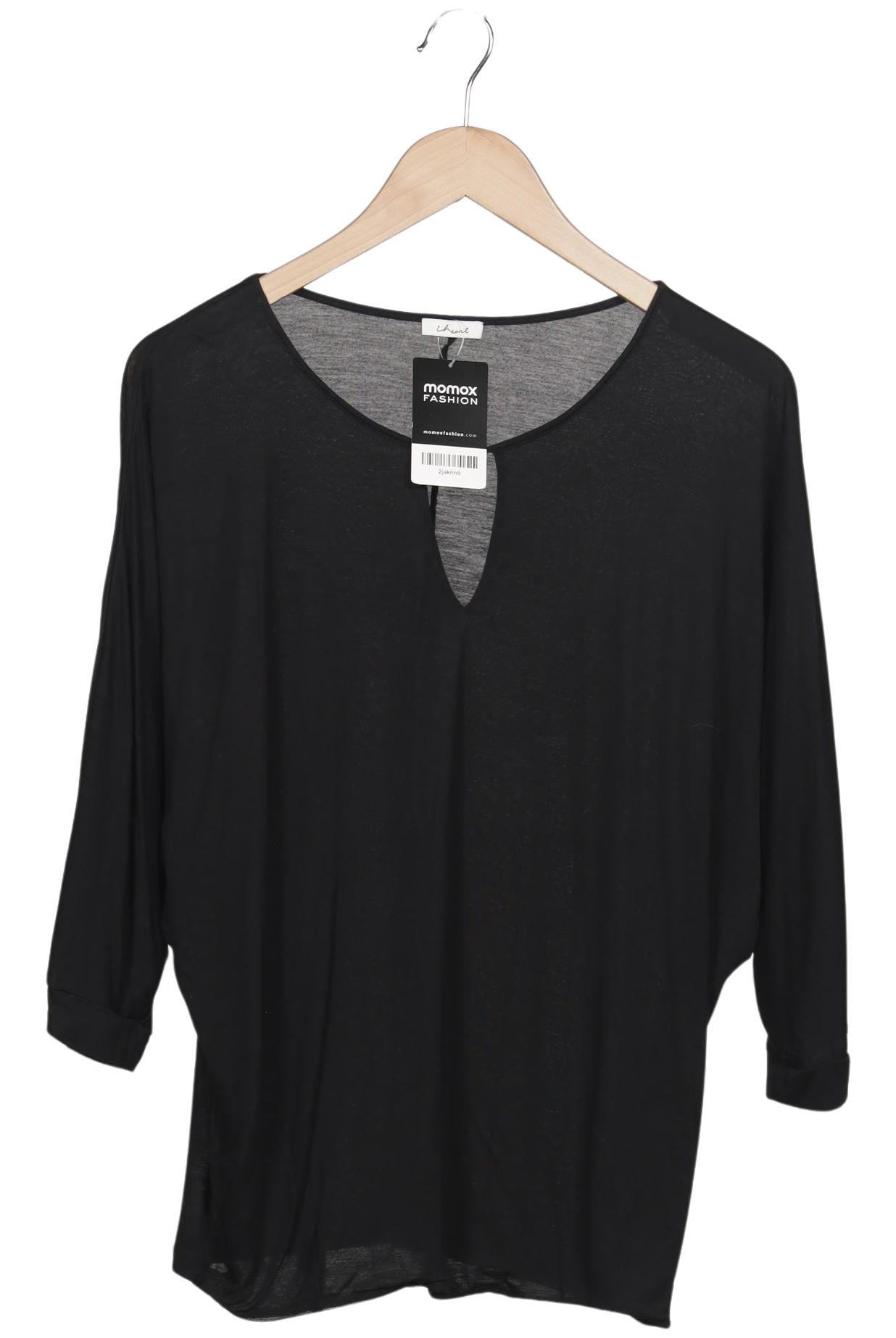 

iheart Damen Langarmshirt, schwarz, Gr. 38