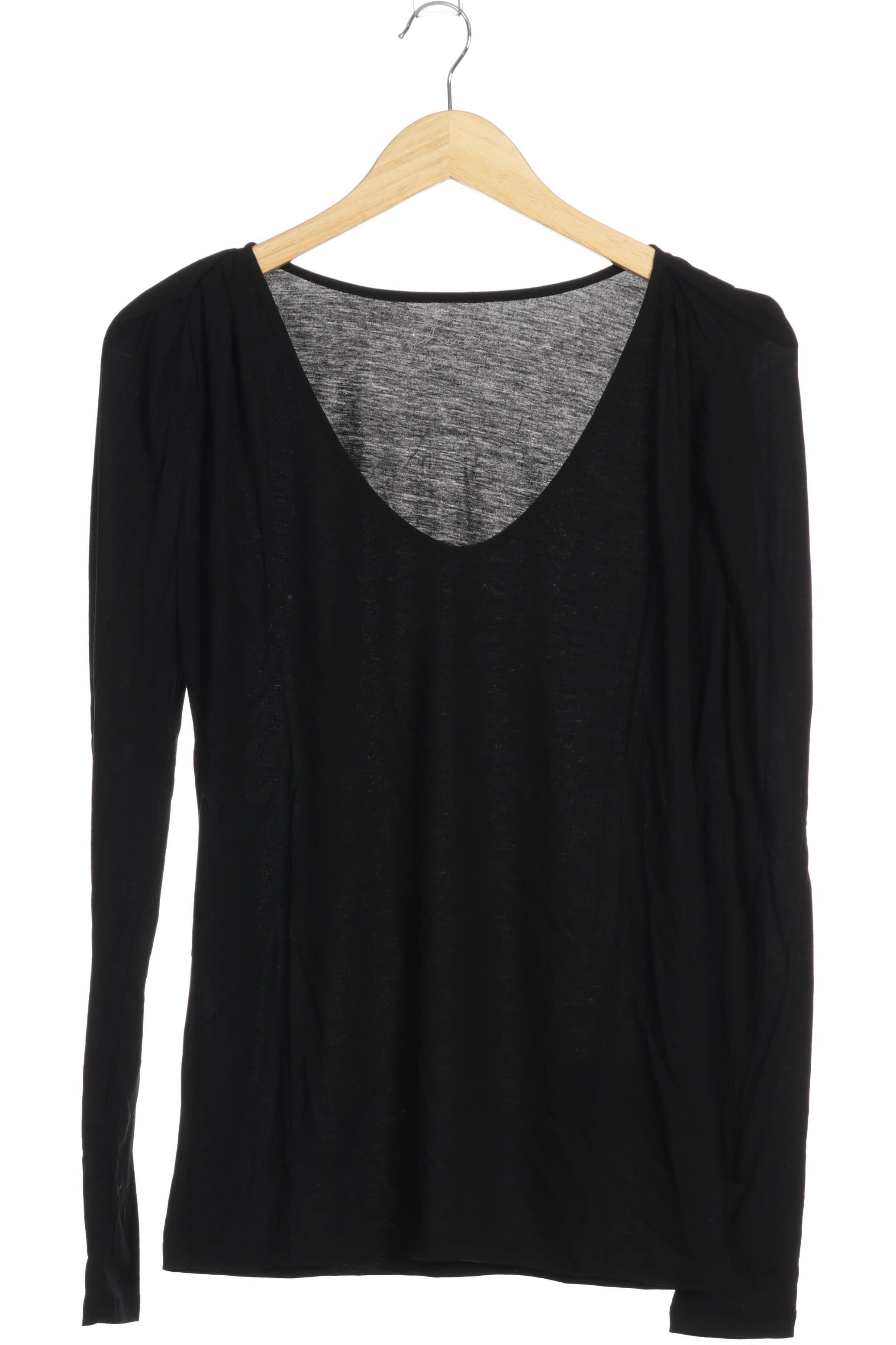 

iheart Damen Langarmshirt, schwarz, Gr. 38