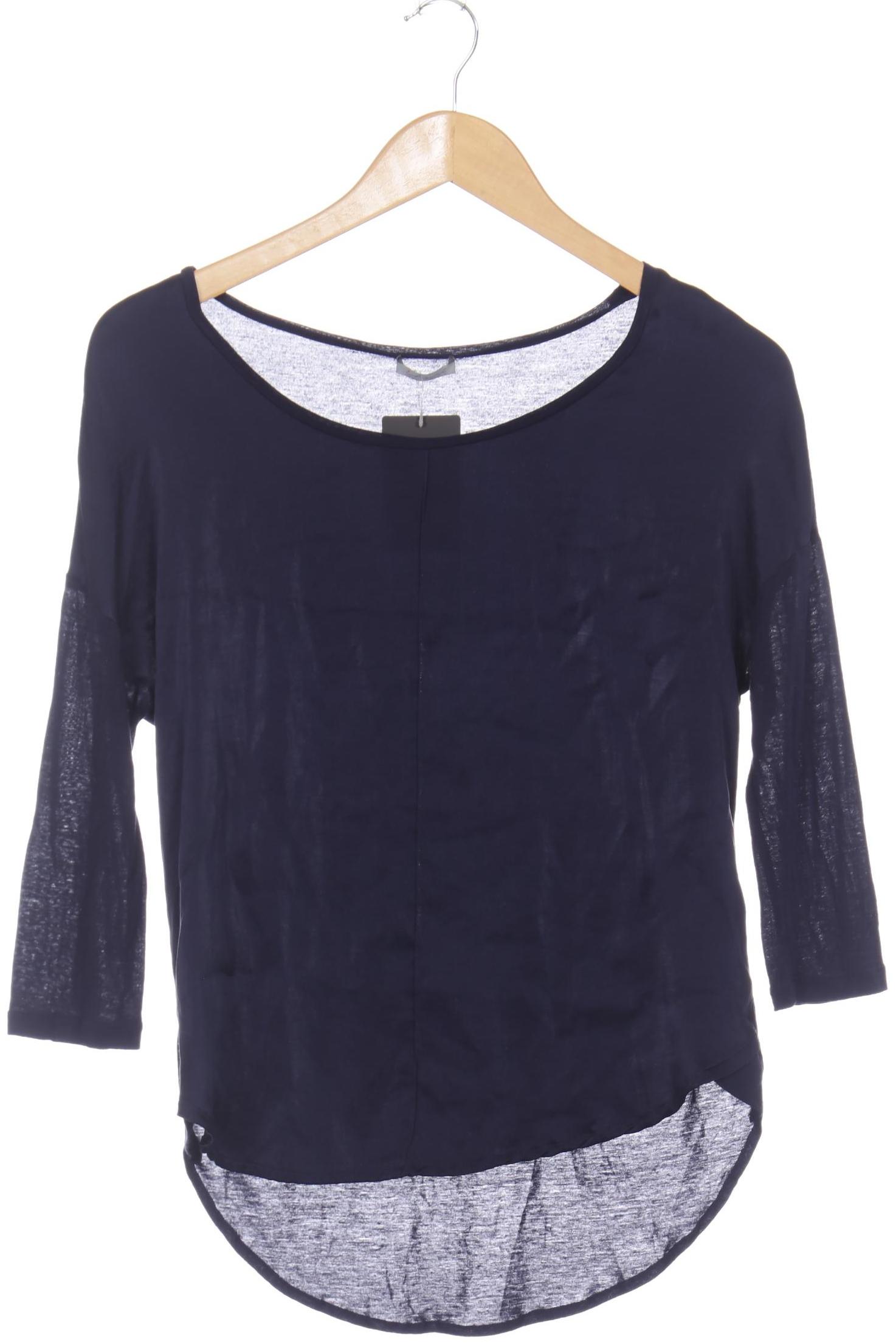 

iheart Damen Langarmshirt, blau, Gr. 36