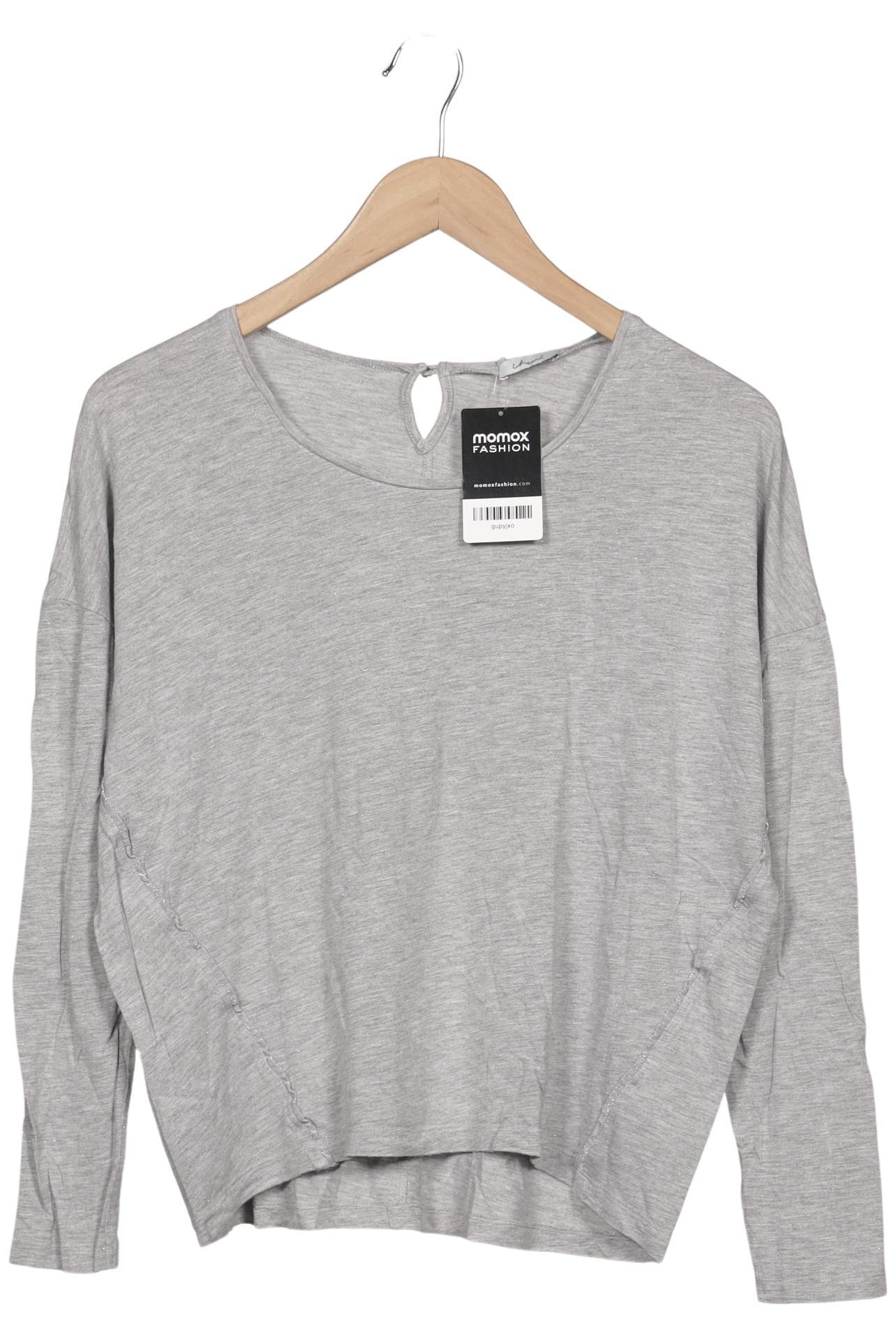 

iheart Damen Langarmshirt, grau, Gr. 36