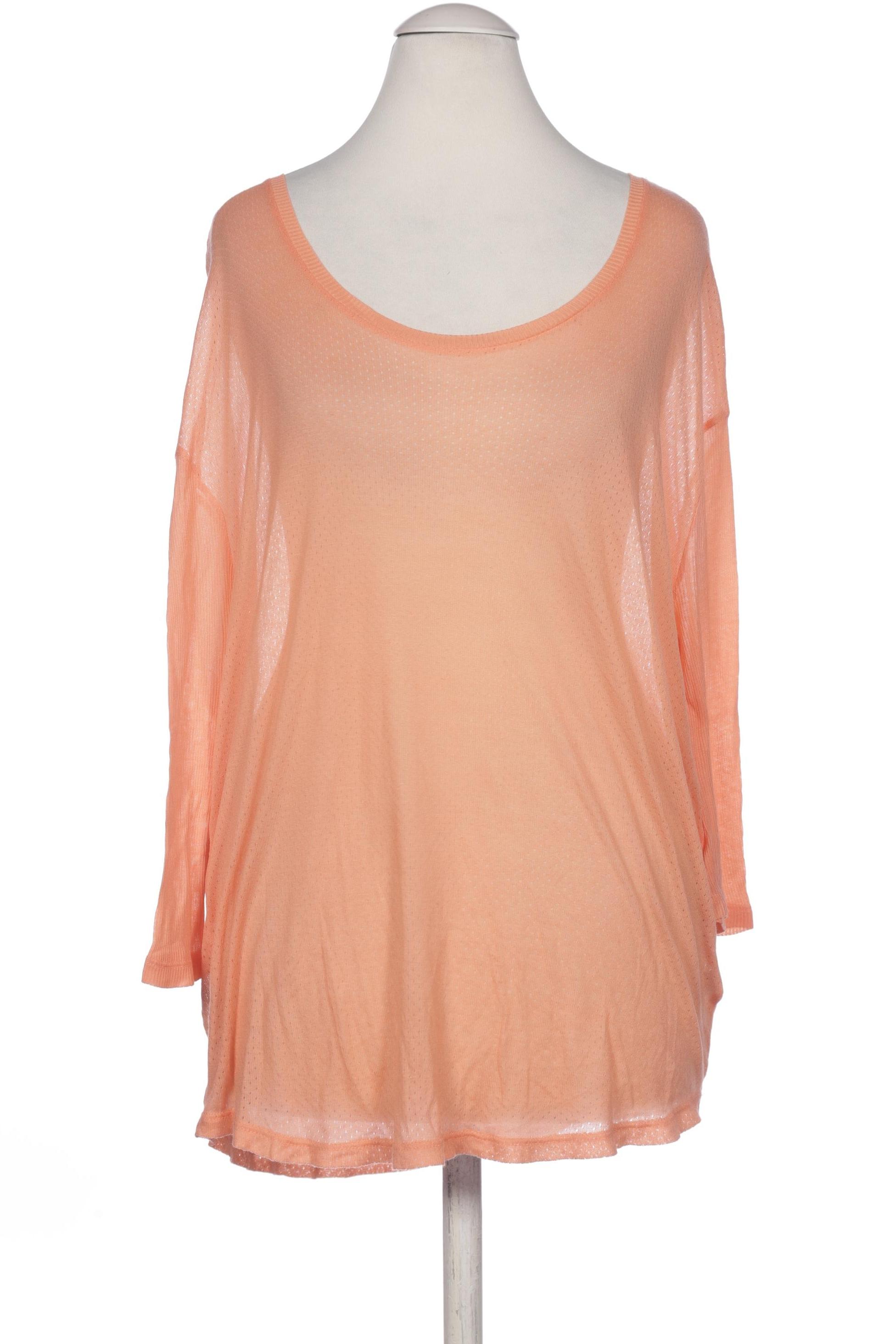 

iheart Damen Langarmshirt, orange, Gr. 38
