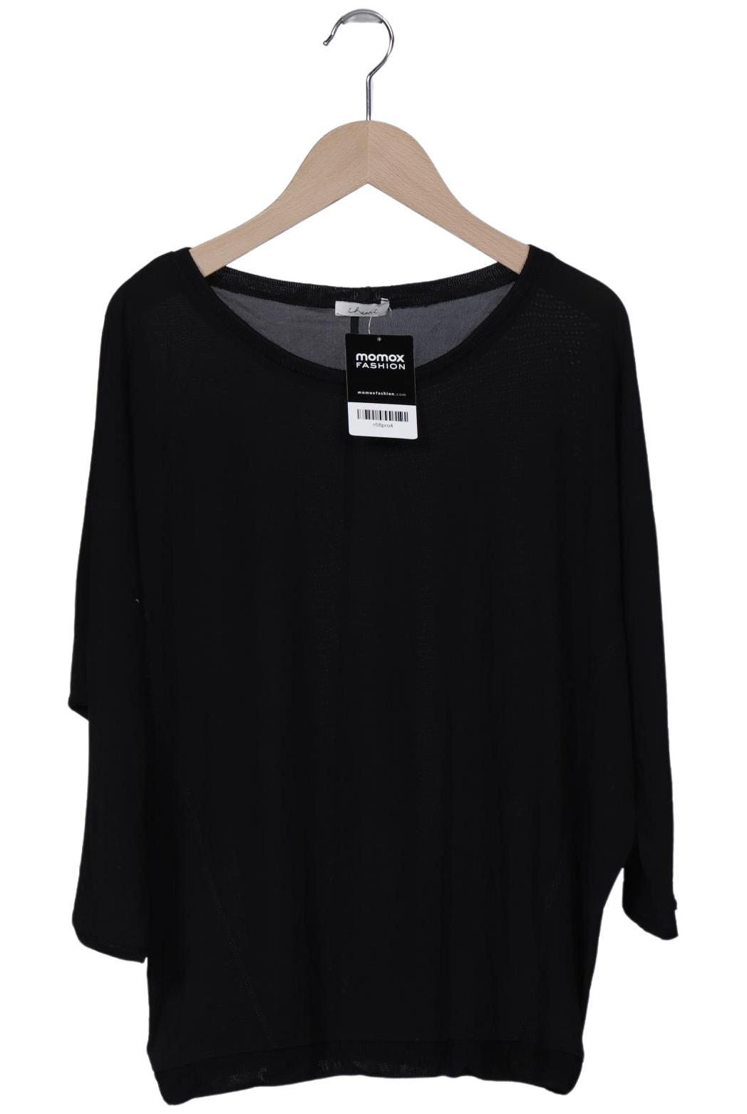 

iheart Damen Langarmshirt, schwarz, Gr. 34