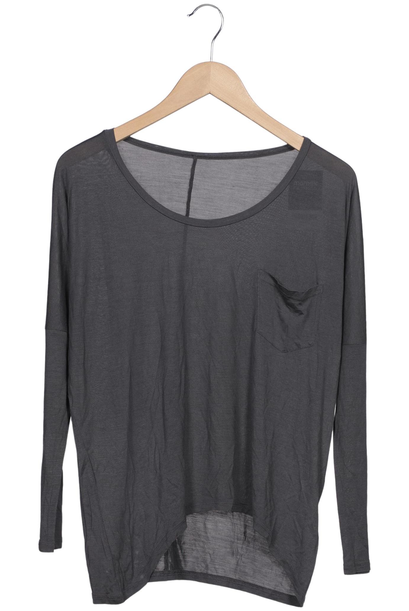 

iheart Damen Langarmshirt, grau, Gr. 42