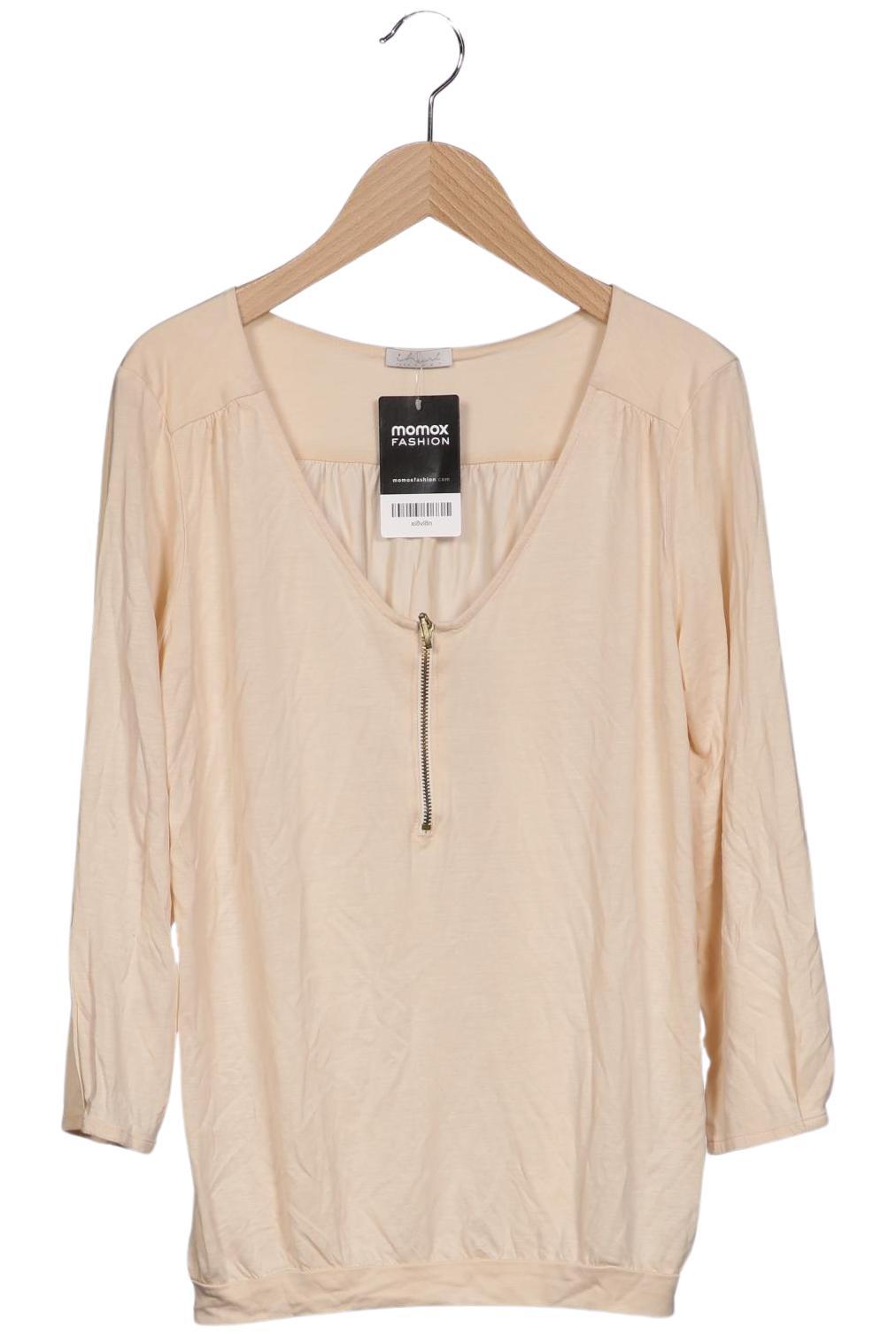 

iheart Damen Langarmshirt, beige, Gr. 36