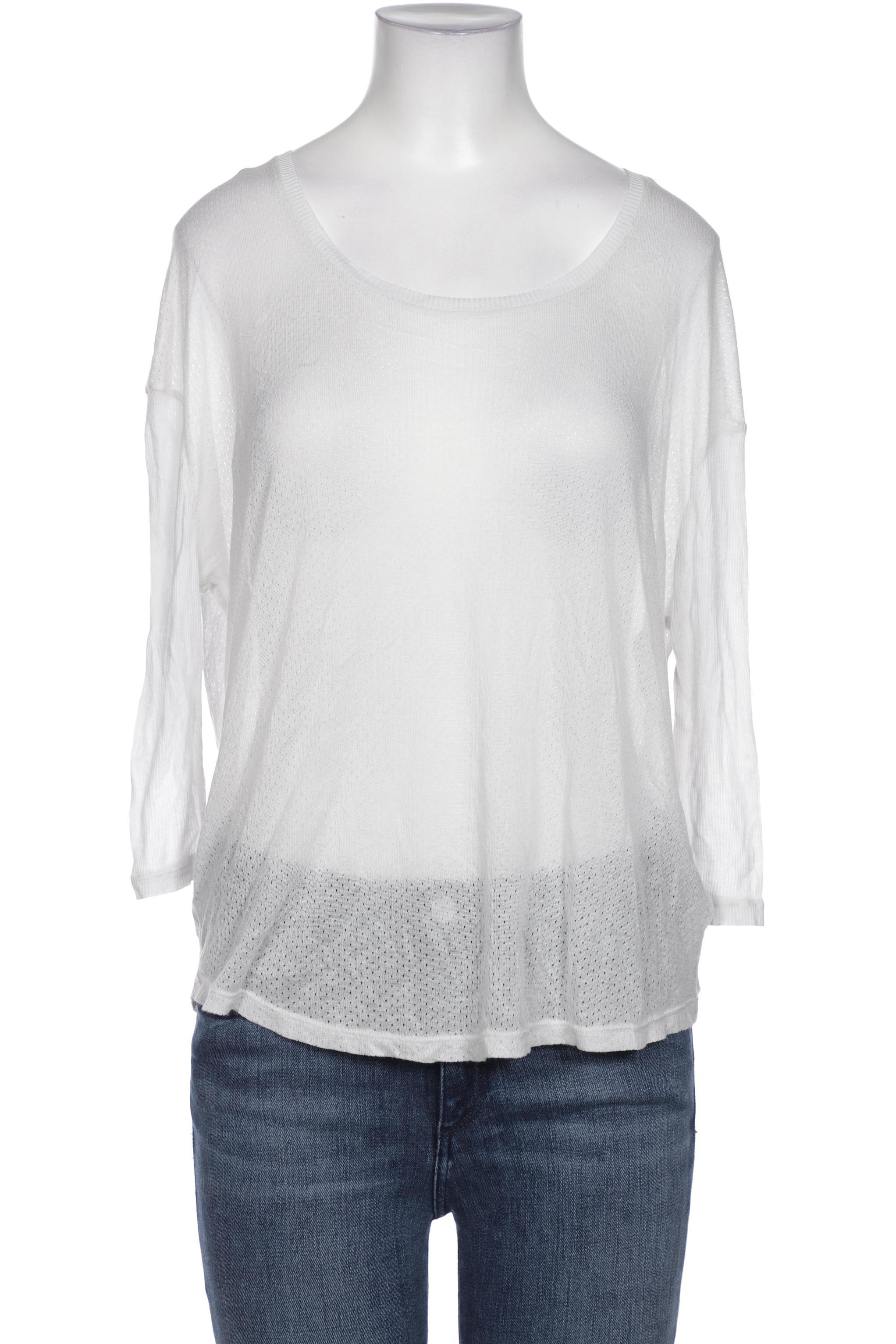 

iheart Damen Langarmshirt, weiß, Gr. 38