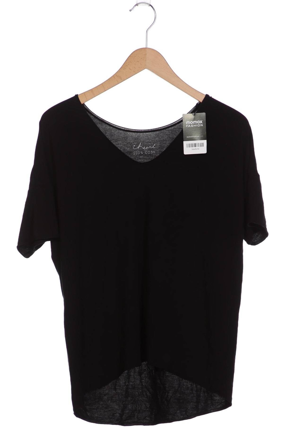 

iheart Damen T-Shirt, schwarz, Gr. 34