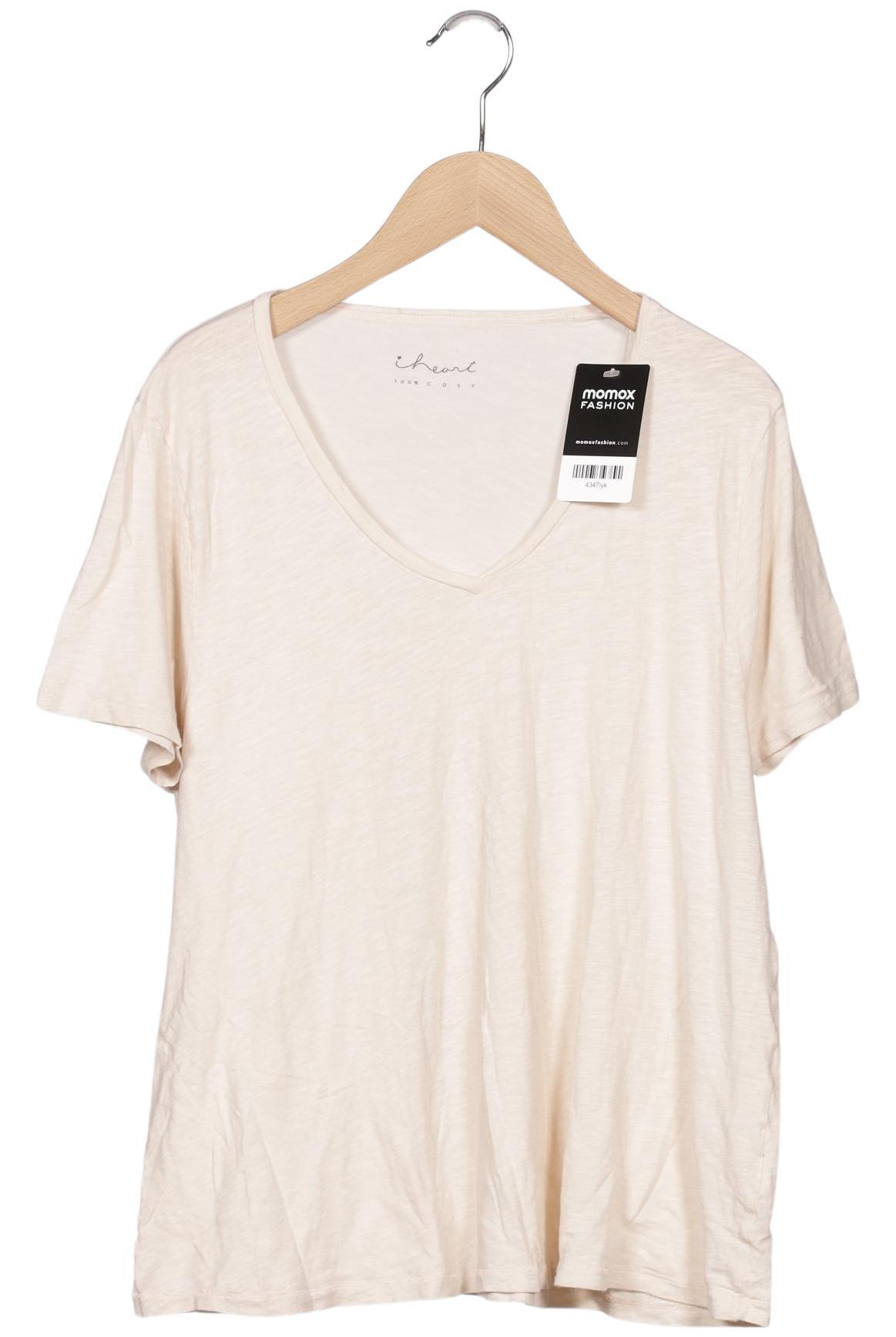 

iheart Damen T-Shirt, beige, Gr. 44