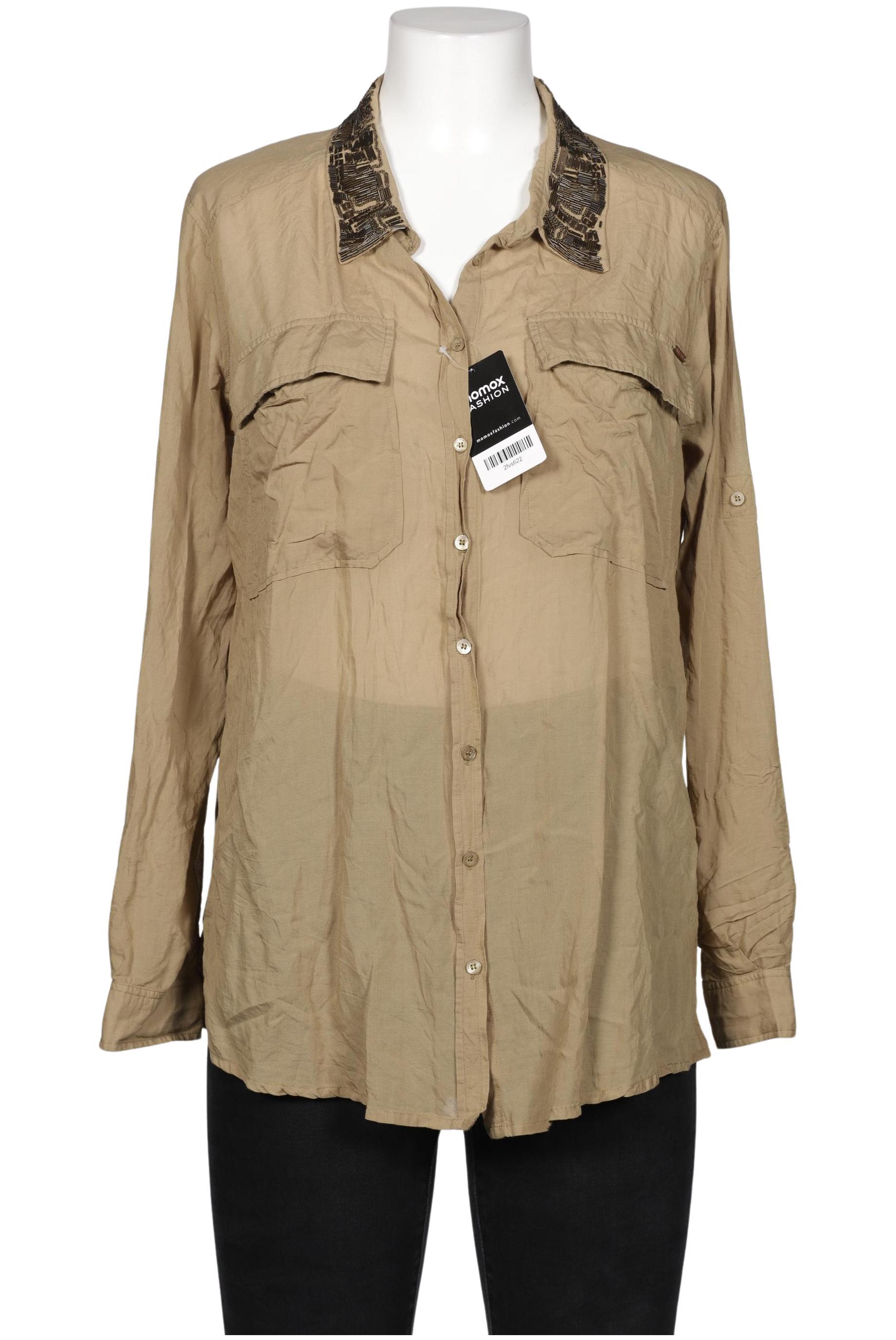 

Ikks Damen Bluse, beige, Gr. 40