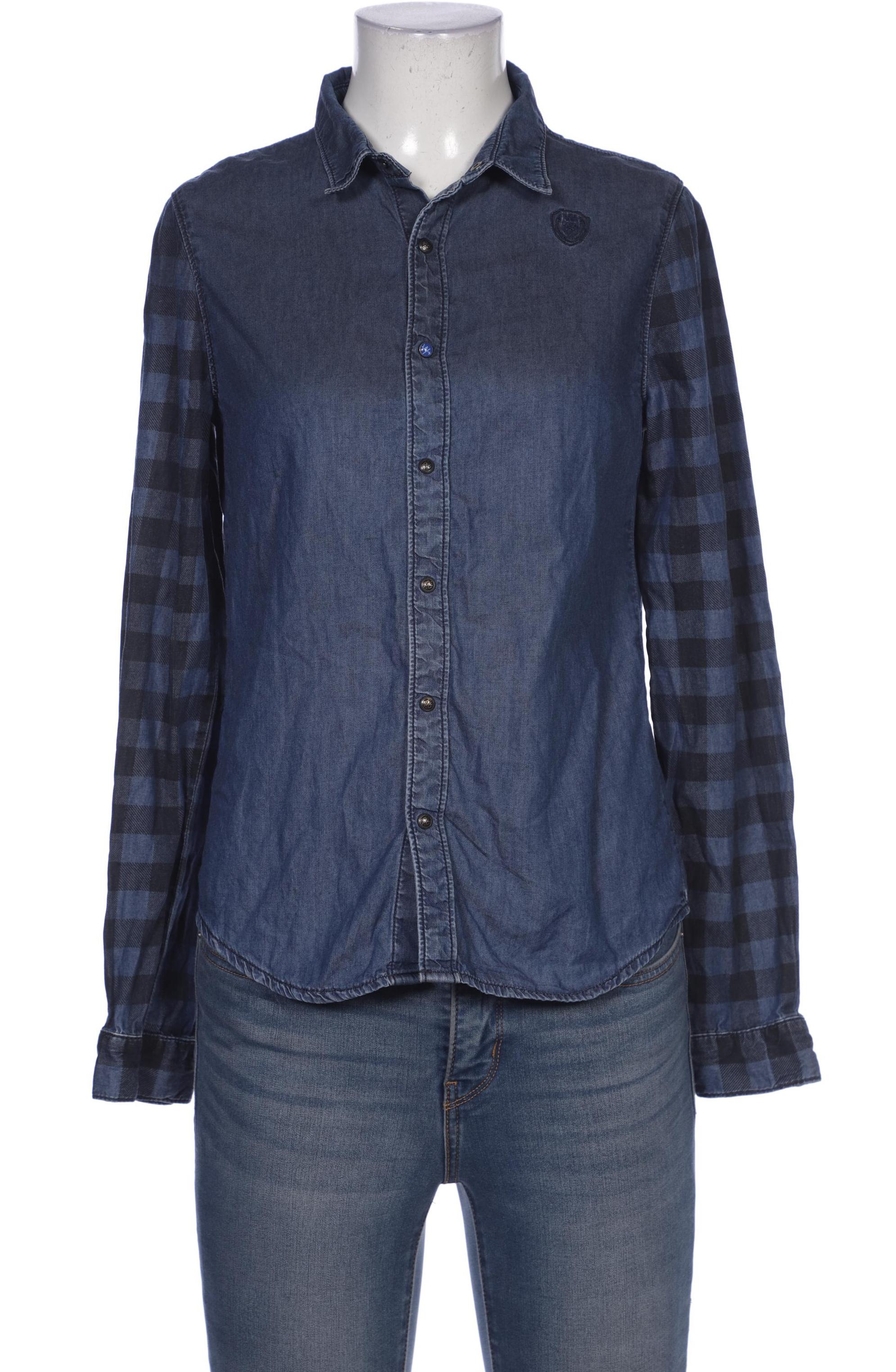 

Ikks Damen Bluse, marineblau, Gr. 36