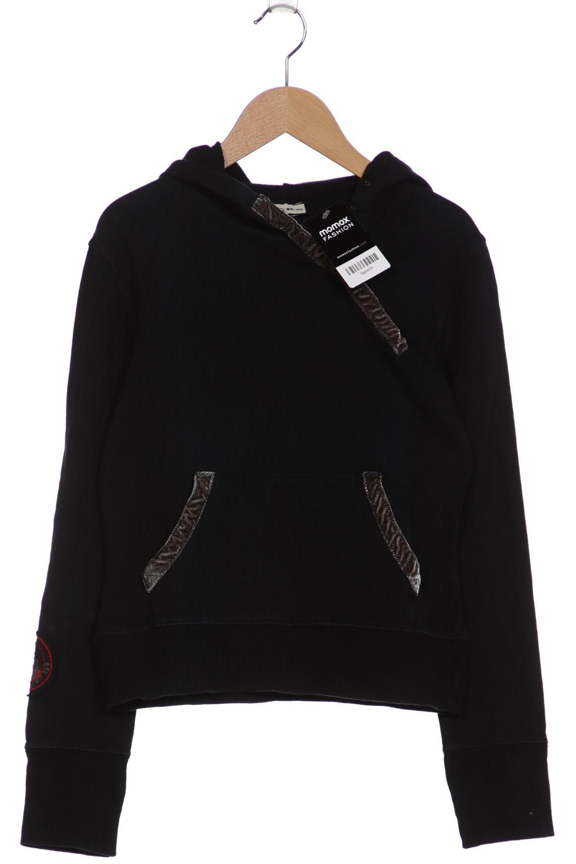 

Ikks Damen Kapuzenpullover, schwarz, Gr. 38