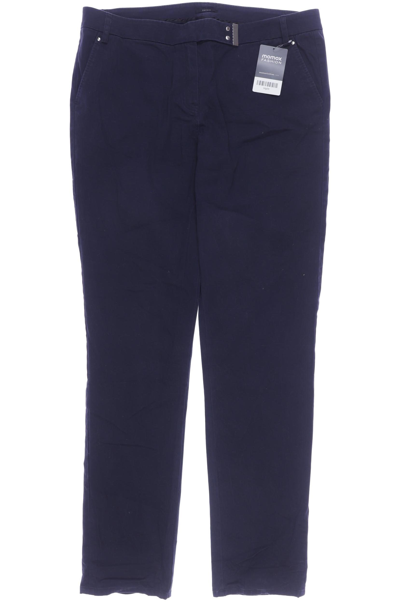 

IKKS Damen Stoffhose, marineblau