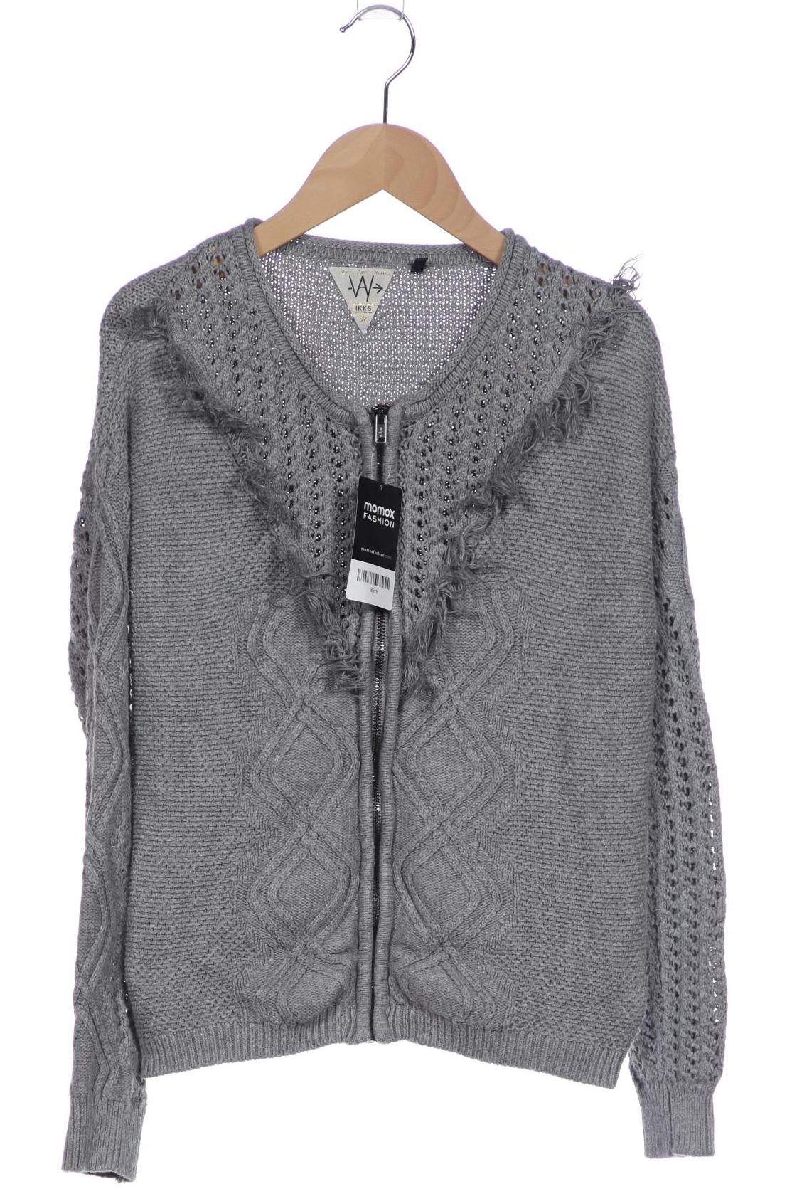 

Ikks Damen Strickjacke, grau, Gr. 38