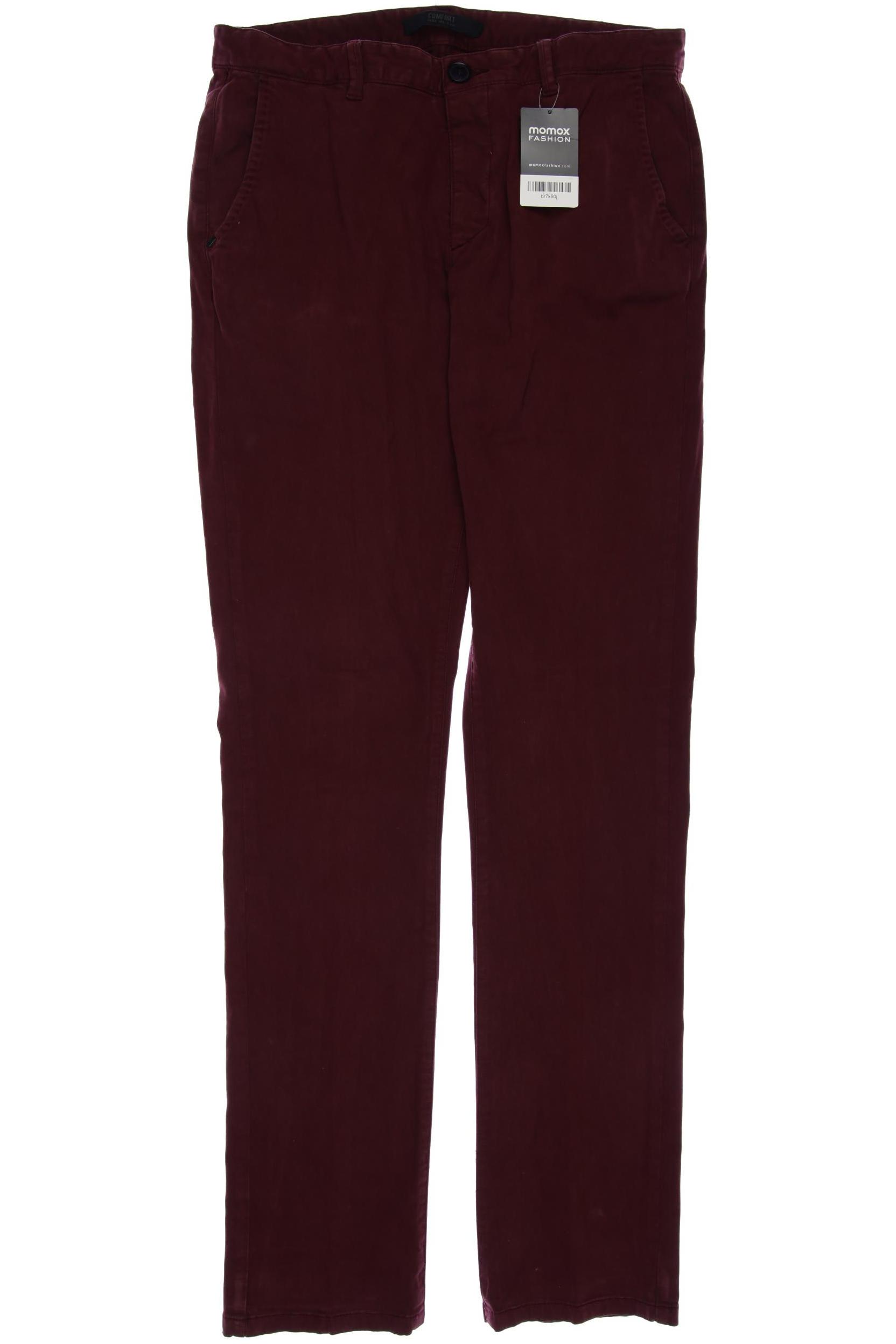 

Ikks Herren Stoffhose, bordeaux, Gr. 31