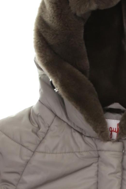 Thumbnail - Il gufo Mädchen Jacke, grau, Gr. 128