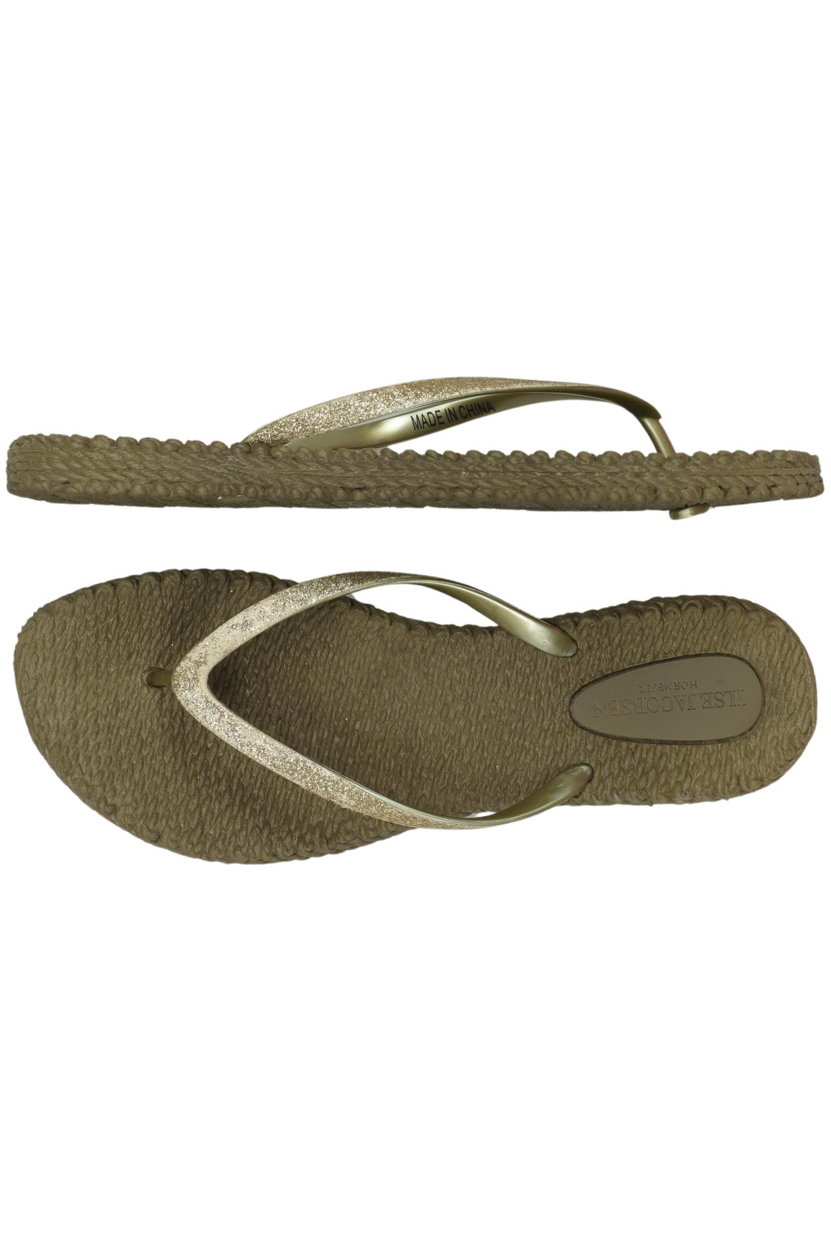 

Ilse Jacobsen Damen Sandale, gold, Gr. 41