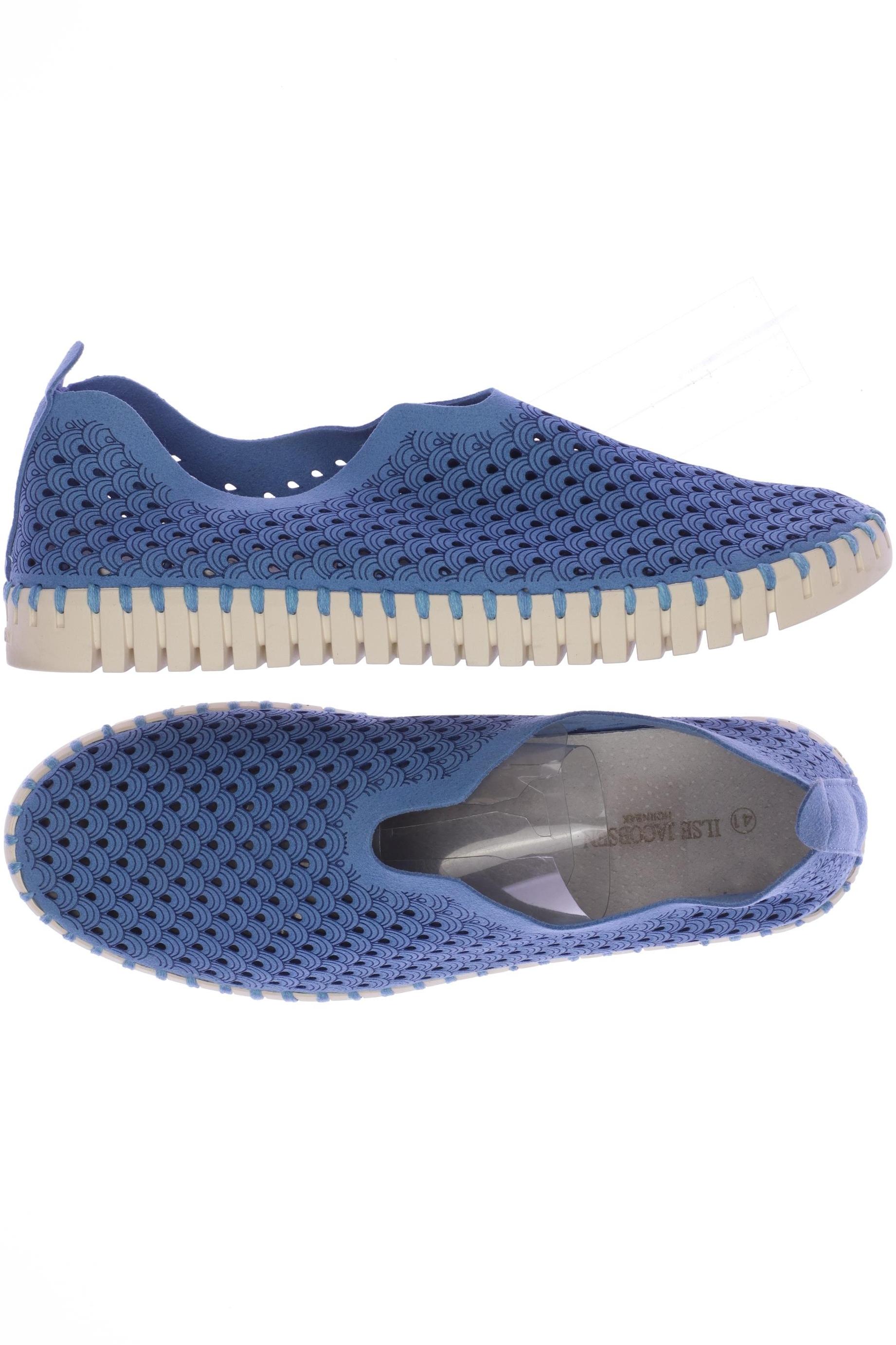 

Ilse Jacobsen Damen Halbschuh, blau, Gr. 41