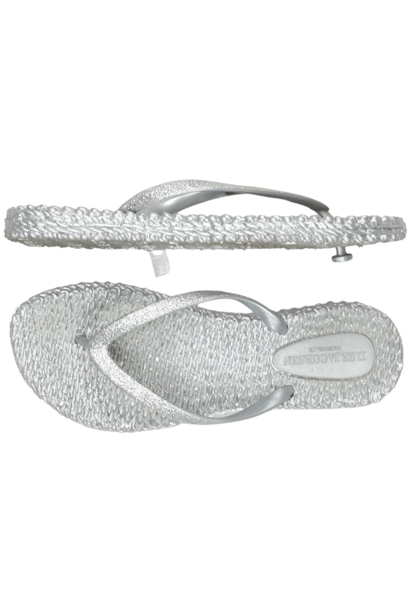 

Ilse Jacobsen Damen Sandale, silber, Gr. 37