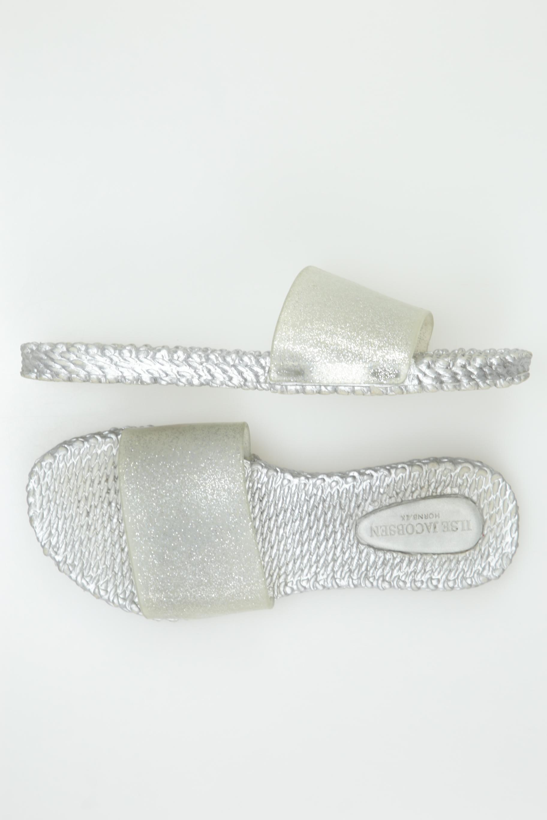 

Ilse Jacobsen Damen Sandale, silber, Gr. 38