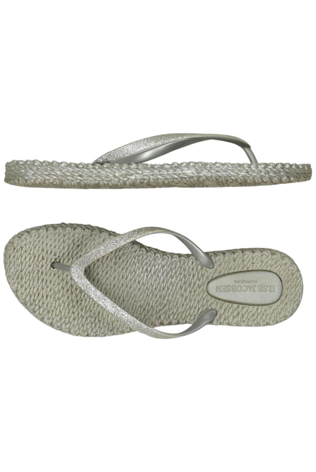 

Ilse Jacobsen Damen Sandale, silber, Gr. 39