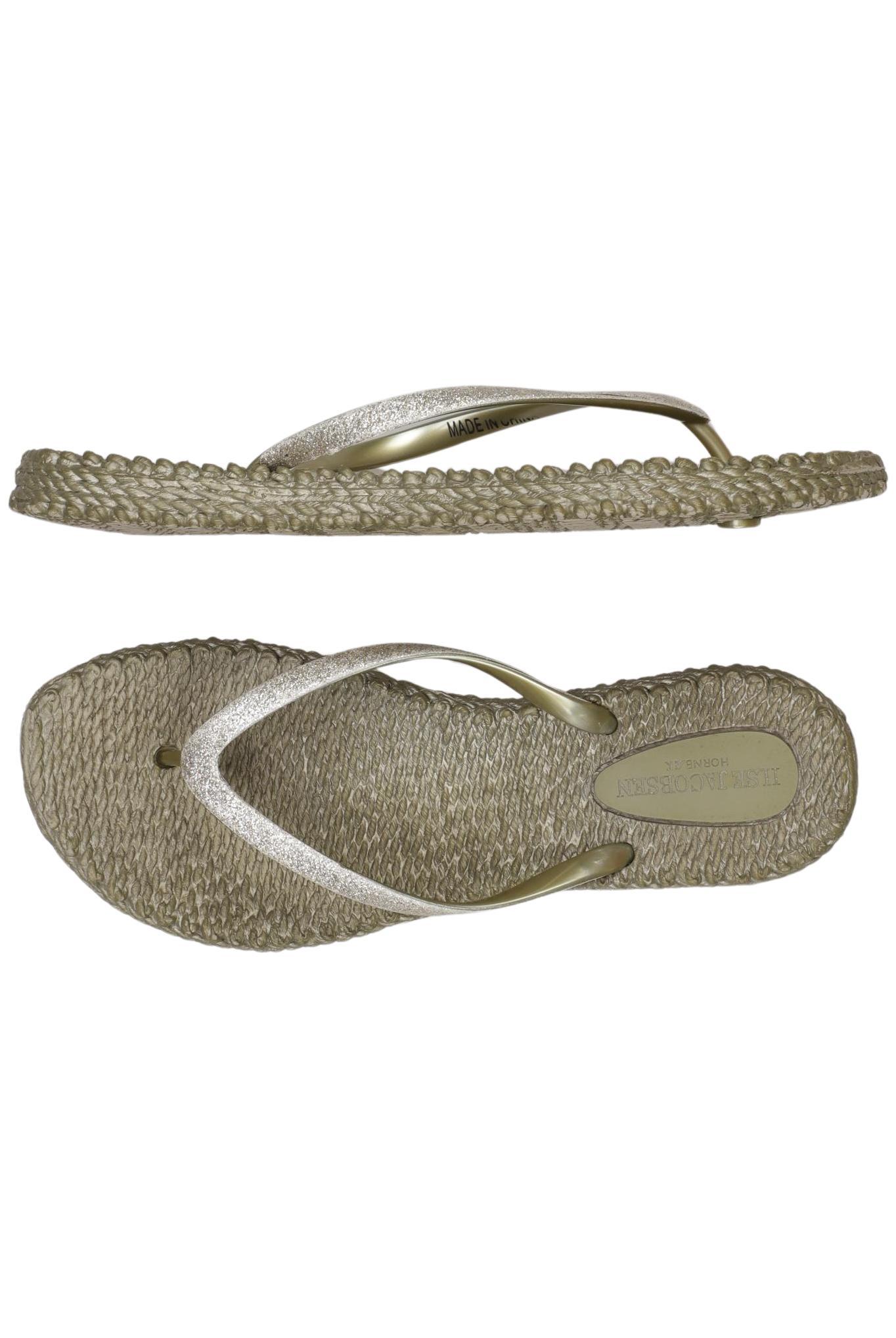 

Ilse Jacobsen Damen Sandale, gold, Gr. 40