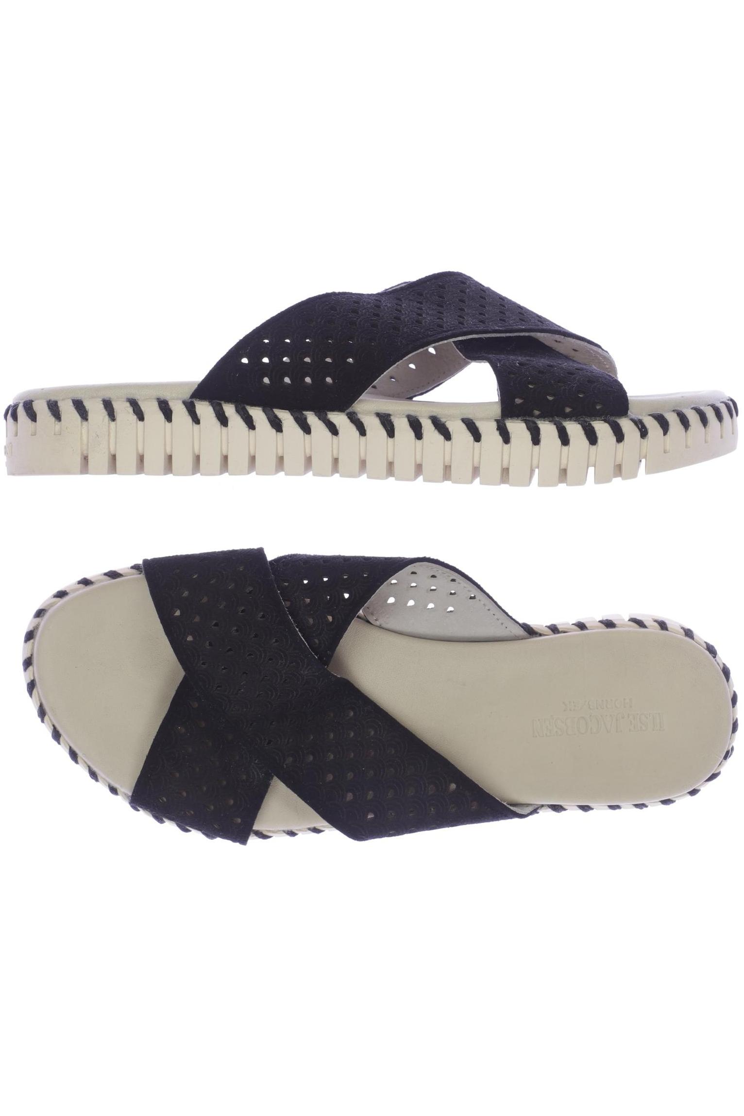 

Ilse Jacobsen Damen Sandale, schwarz, Gr. 37