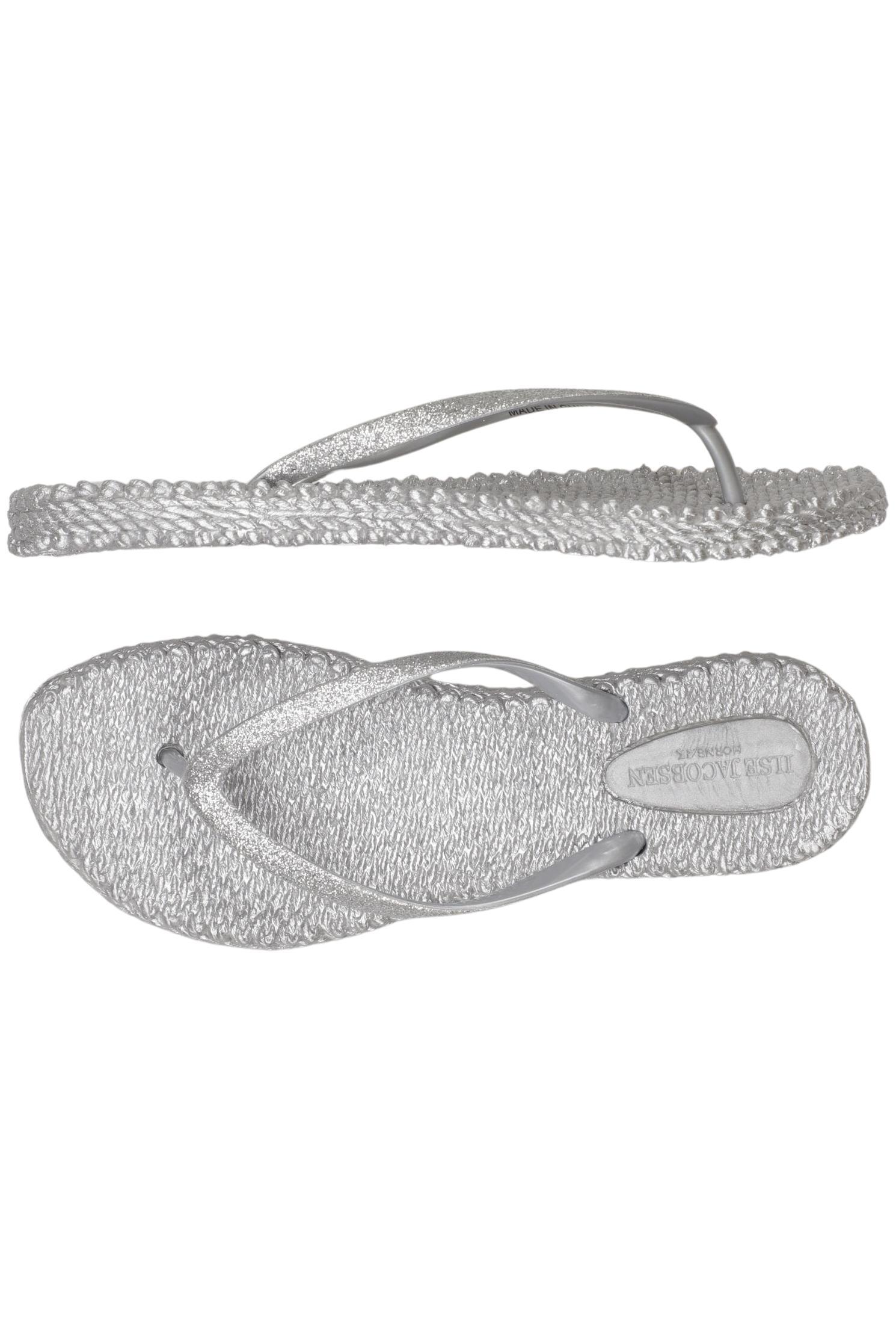 

Ilse Jacobsen Damen Sandale, silber, Gr. 40