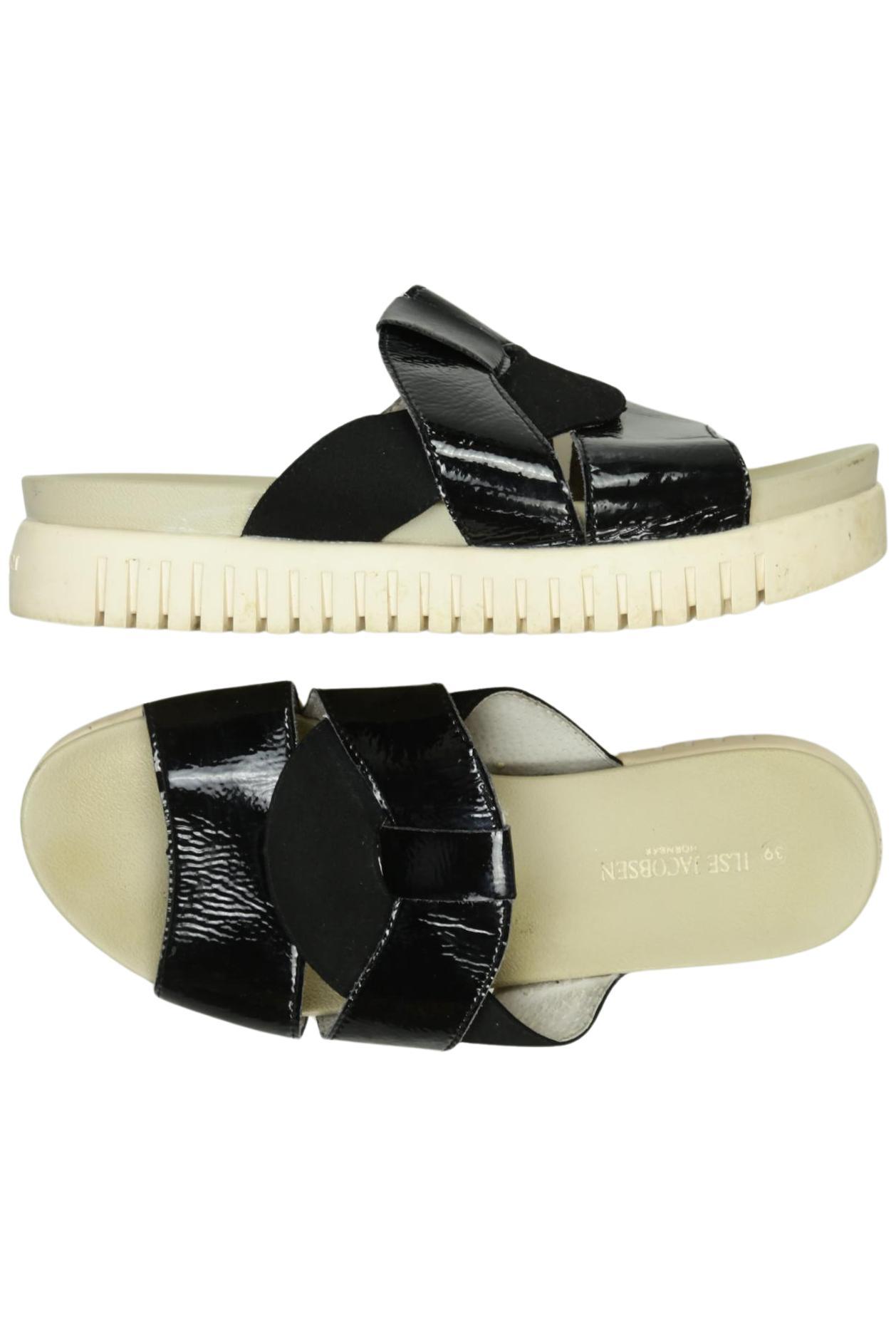 

Ilse Jacobsen Damen Sandale, schwarz, Gr. 39