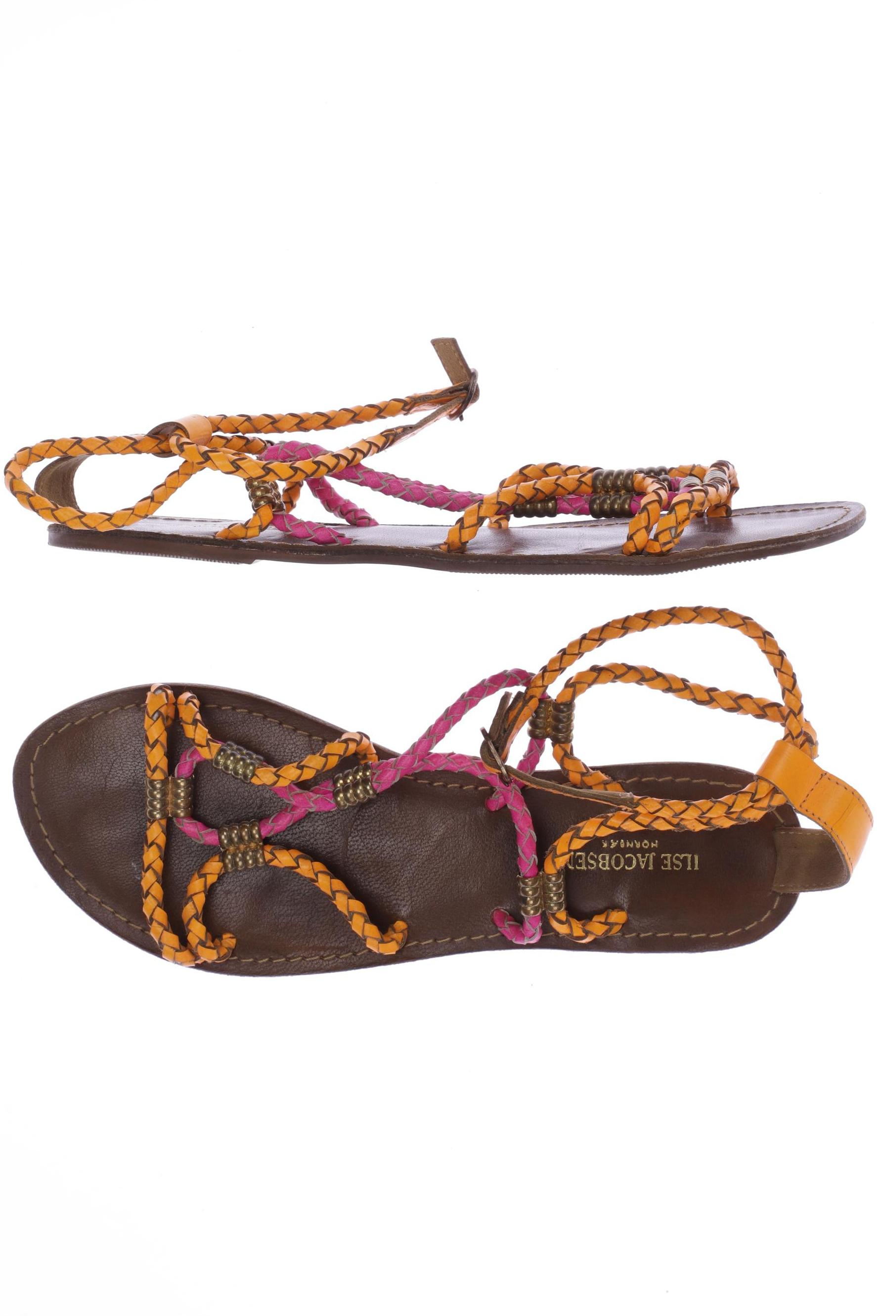 

Ilse Jacobsen Damen Sandale, orange, Gr. 39