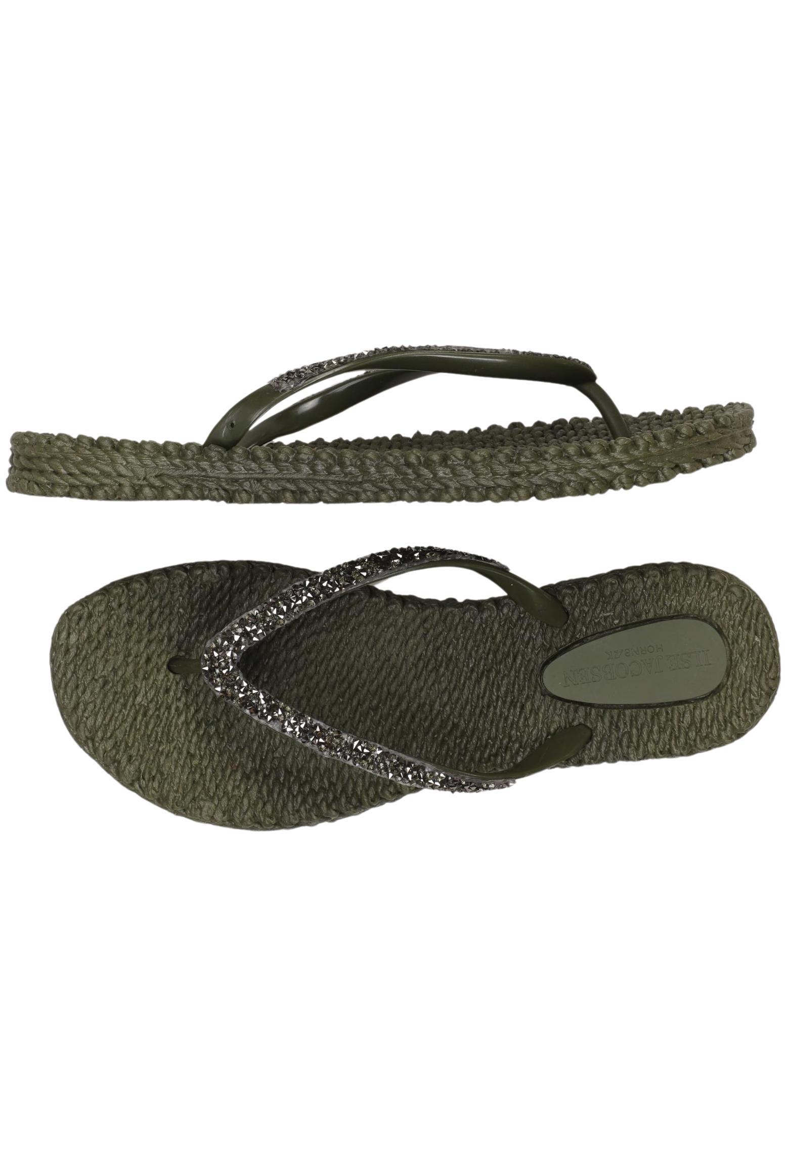 

Ilse Jacobsen Damen Sandale, grün, Gr. 38