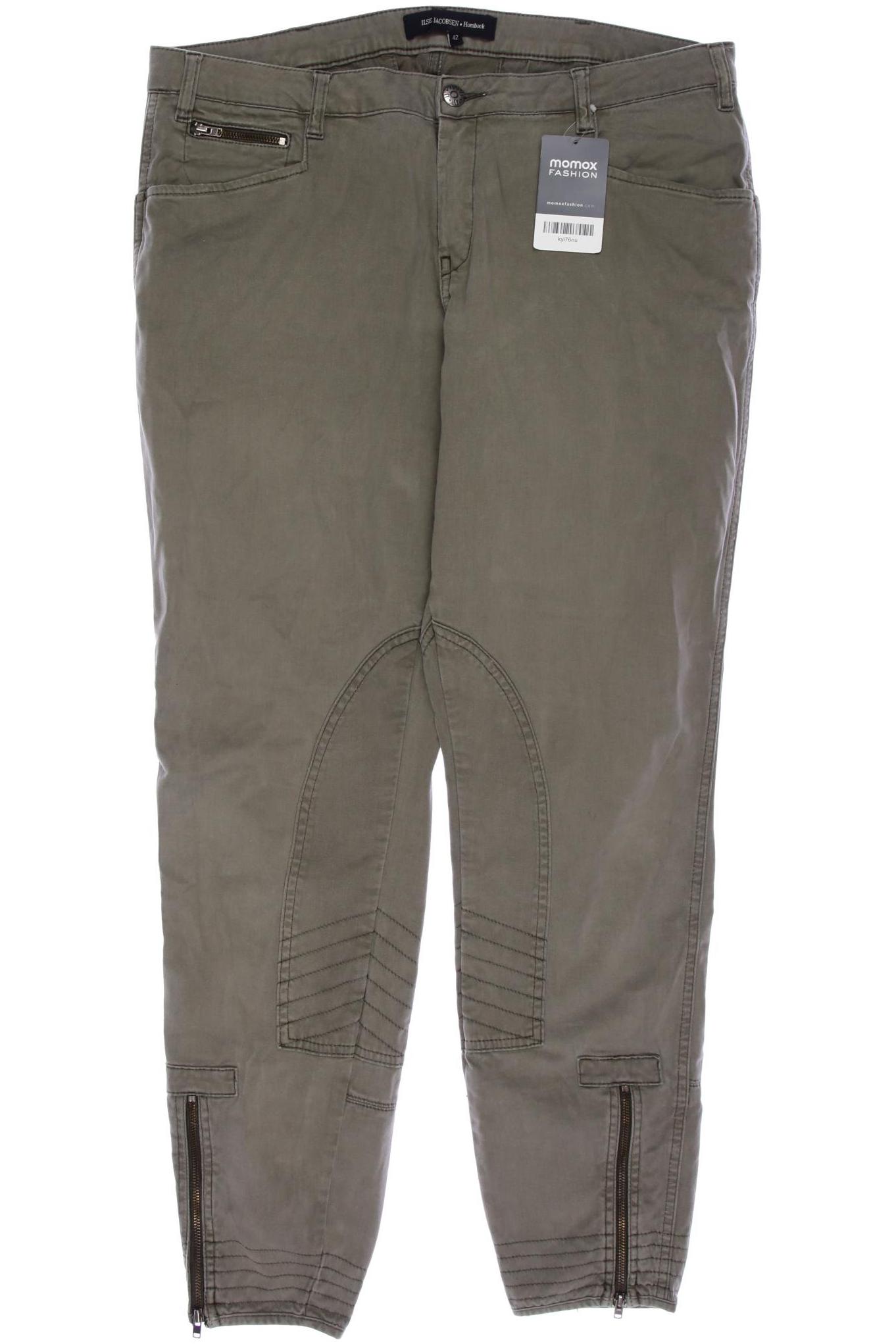 

Ilse Jacobsen Damen Stoffhose, grün, Gr. 42