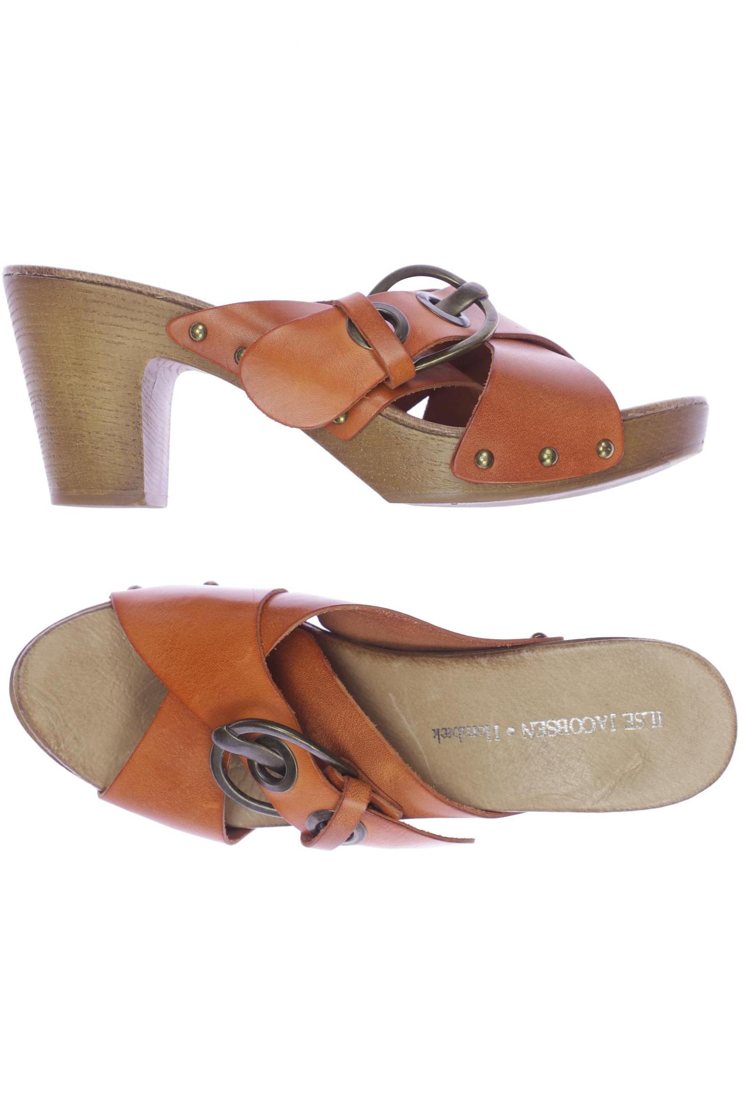 

Ilse Jacobsen Damen Sandale, orange, Gr. 41