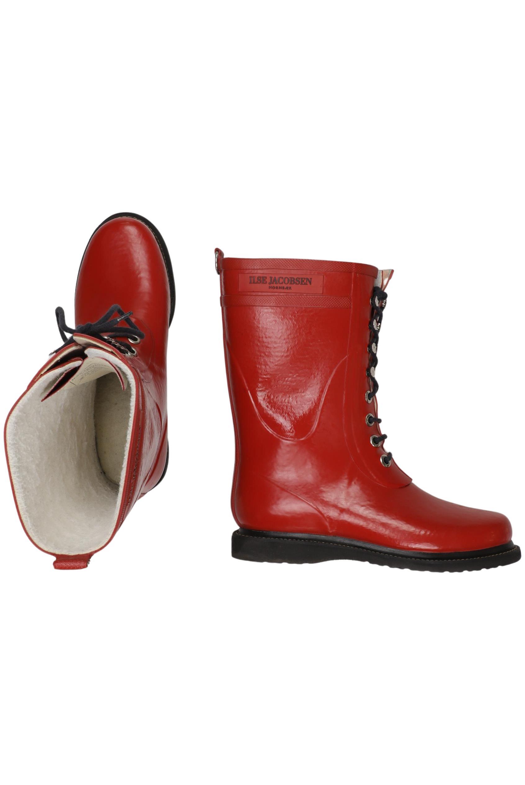 

Ilse Jacobsen Damen Stiefel, rot, Gr. 40
