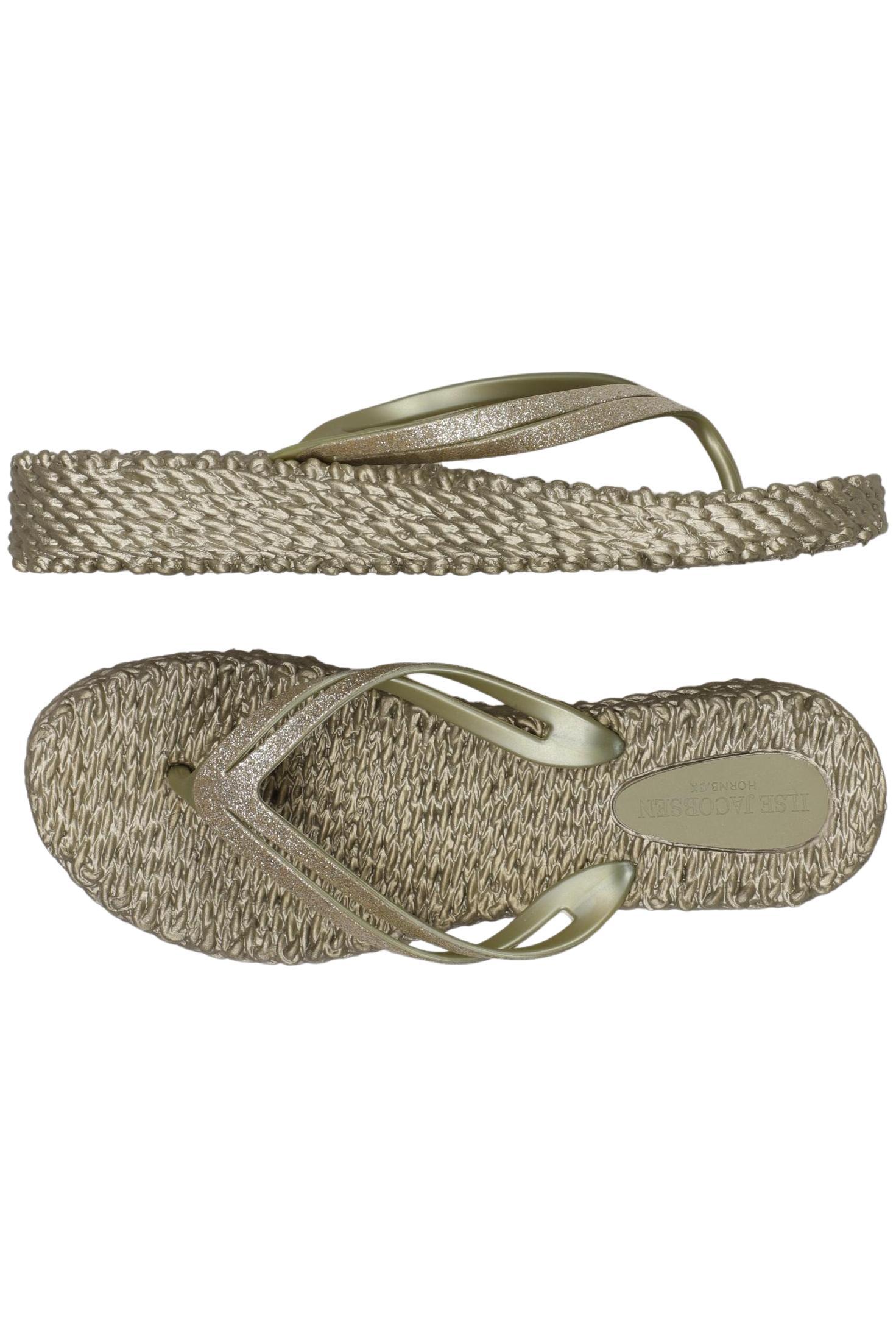 

Ilse Jacobsen Damen Sandale, gold, Gr. 39