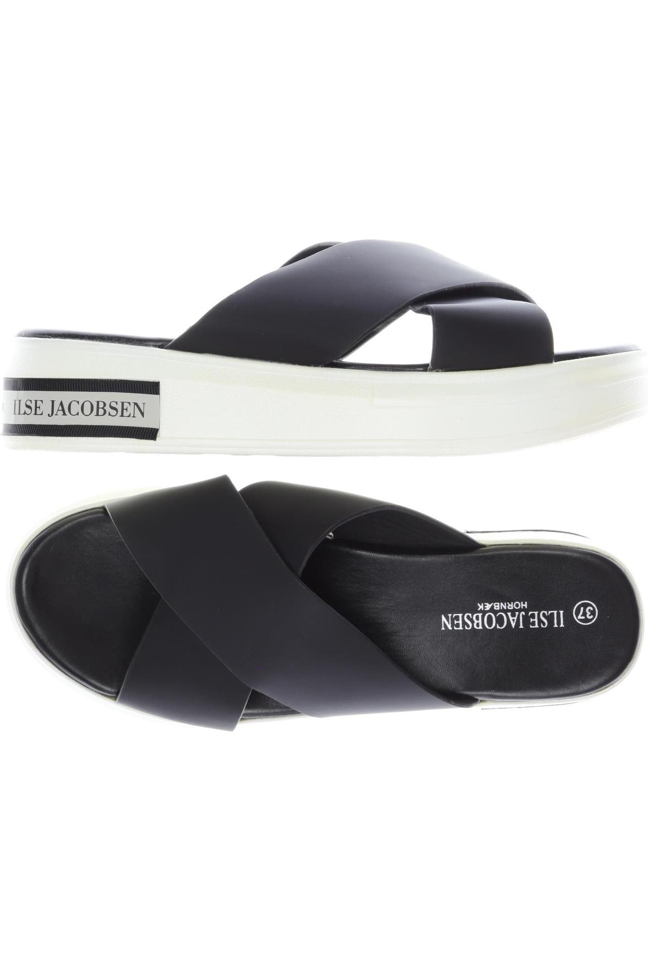 

Ilse Jacobsen Damen Sandale, schwarz, Gr. 37