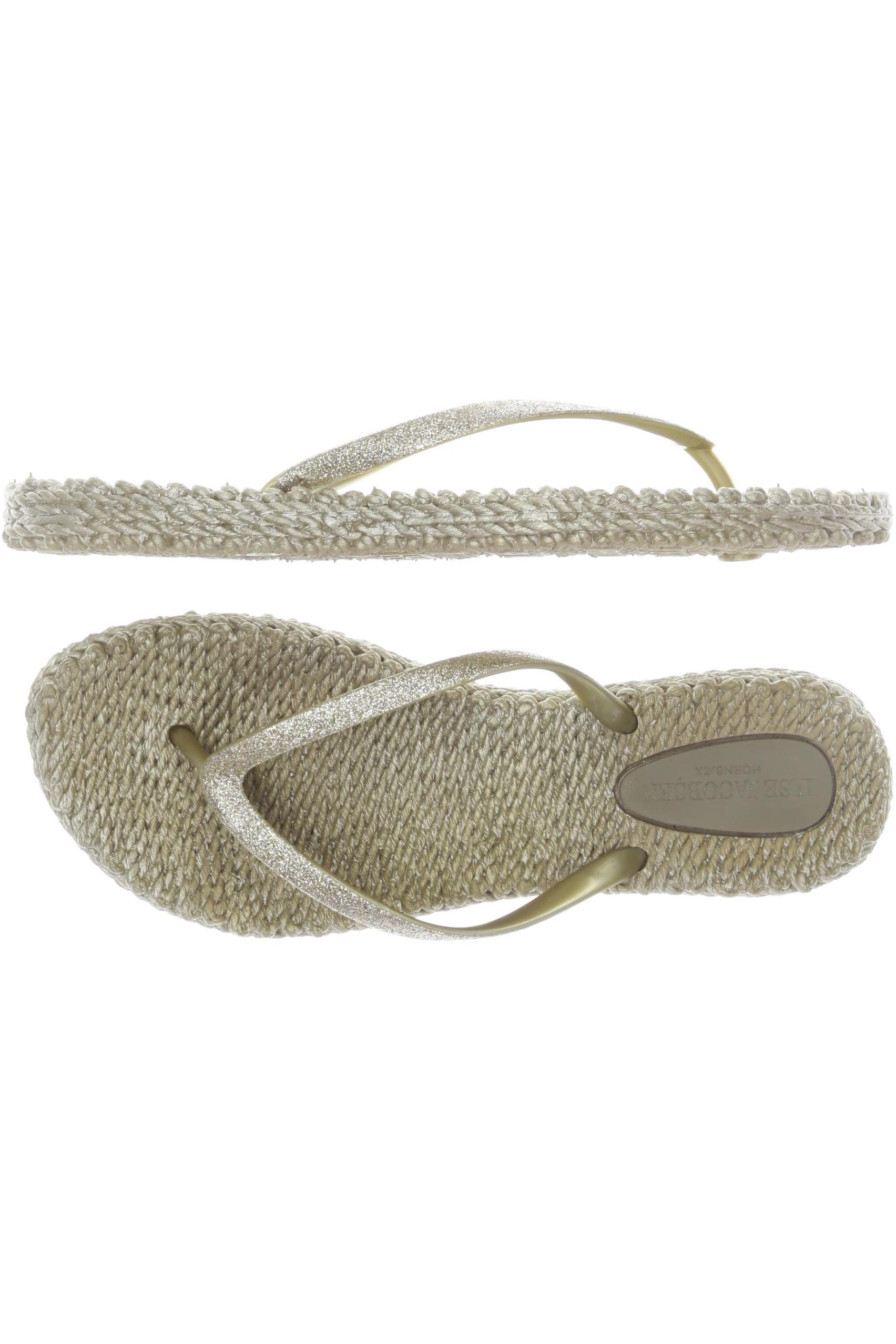 

Ilse Jacobsen Damen Sandale, gold, Gr. 39