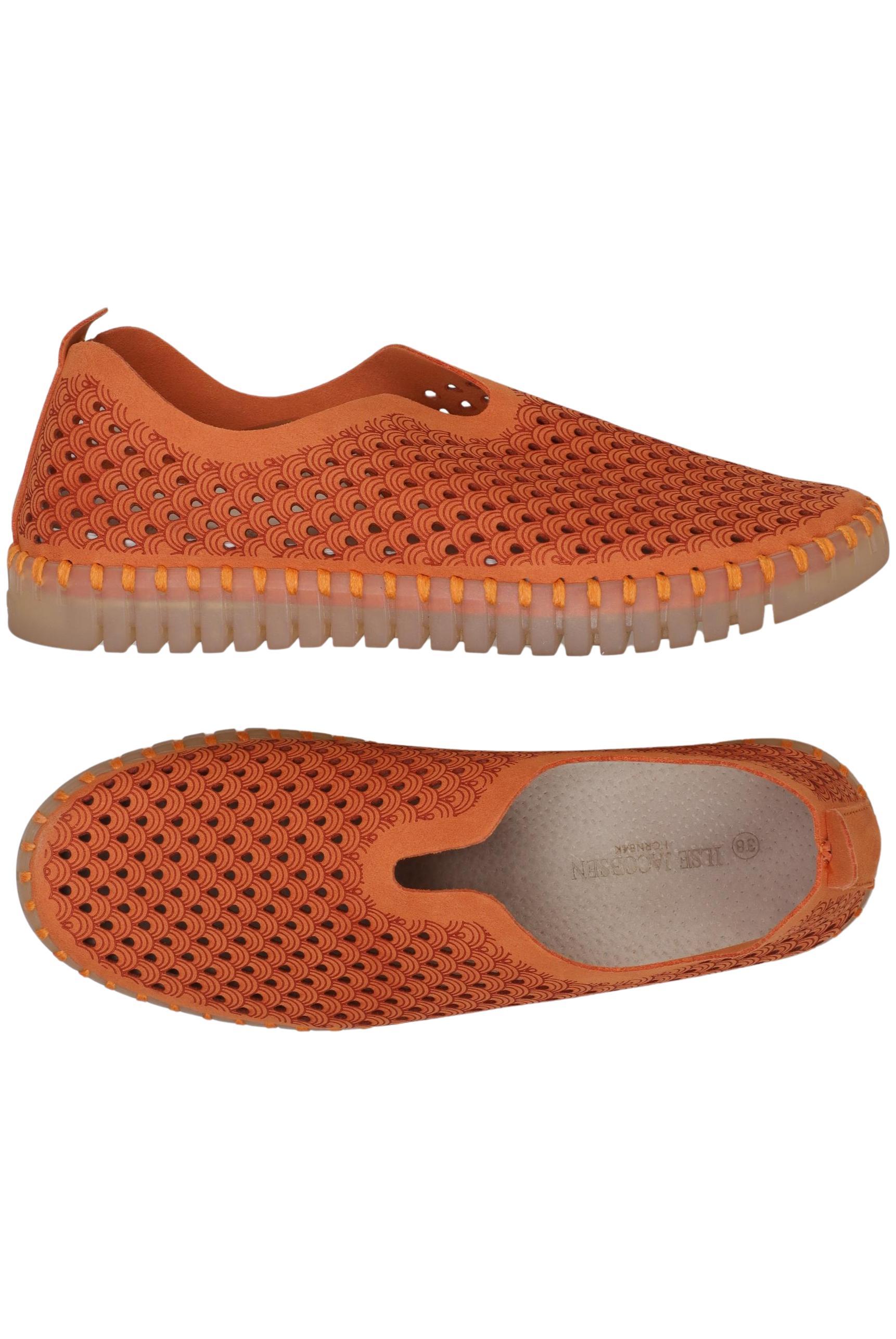 

Ilse Jacobsen Damen Halbschuh, orange, Gr. 38