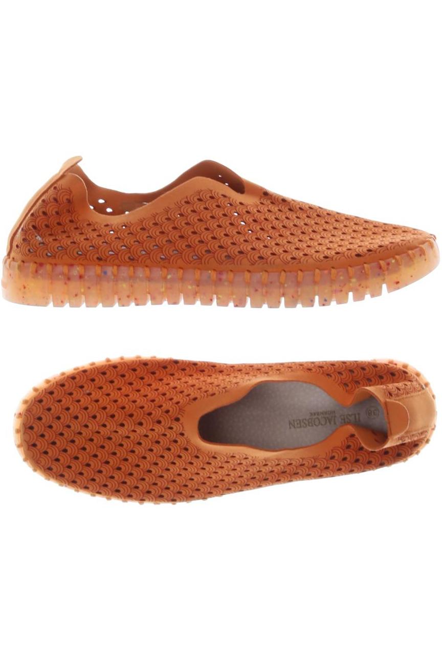 

Ilse Jacobsen Damen Halbschuh, orange, Gr. 38