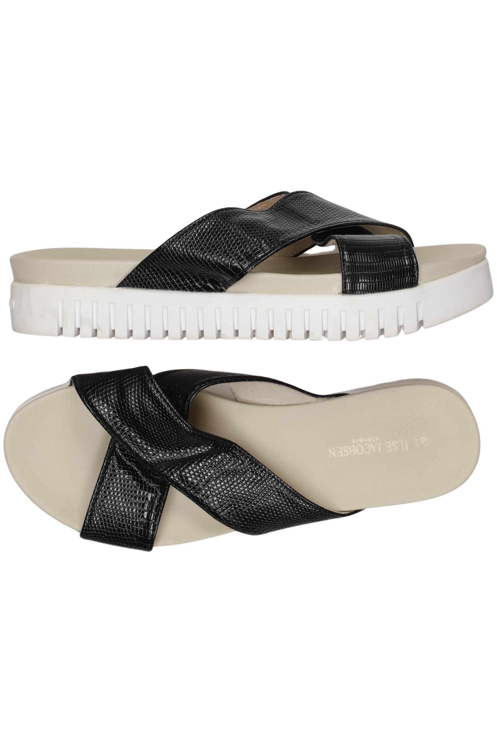 

Ilse Jacobsen Damen Sandale, schwarz, Gr. 41