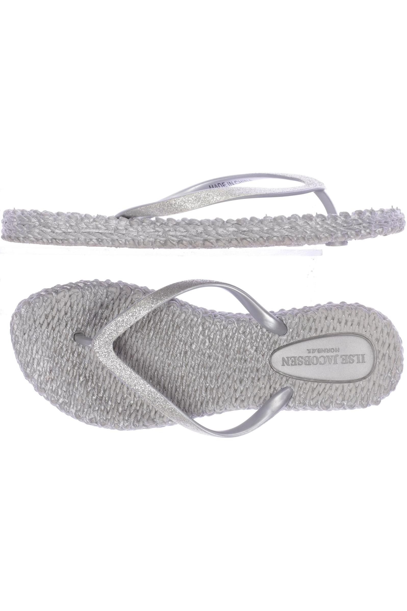 

Ilse Jacobsen Damen Sandale, silber, Gr. 37