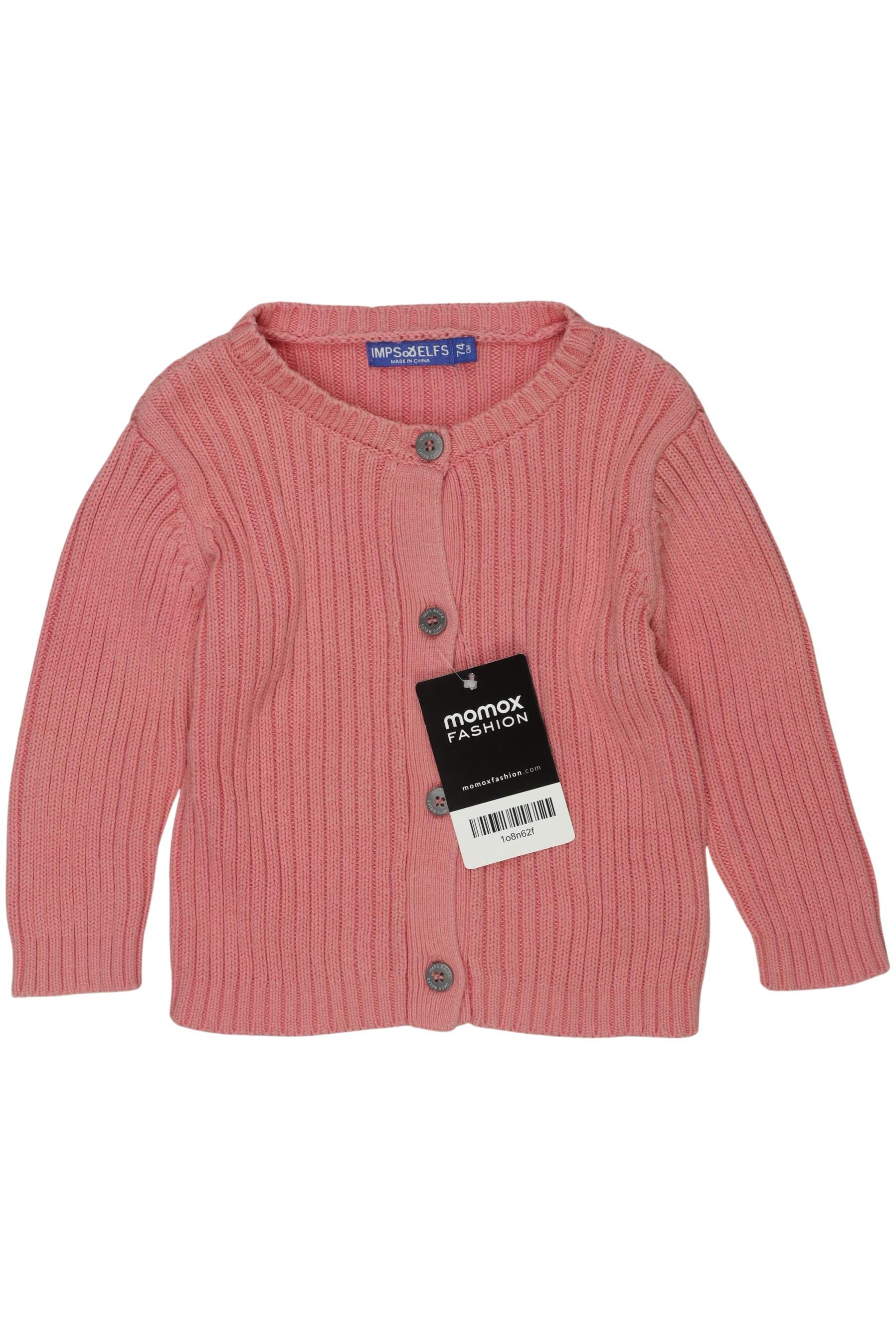 

Imps&Elfs Mädchen Strickjacke, pink, Gr. 74