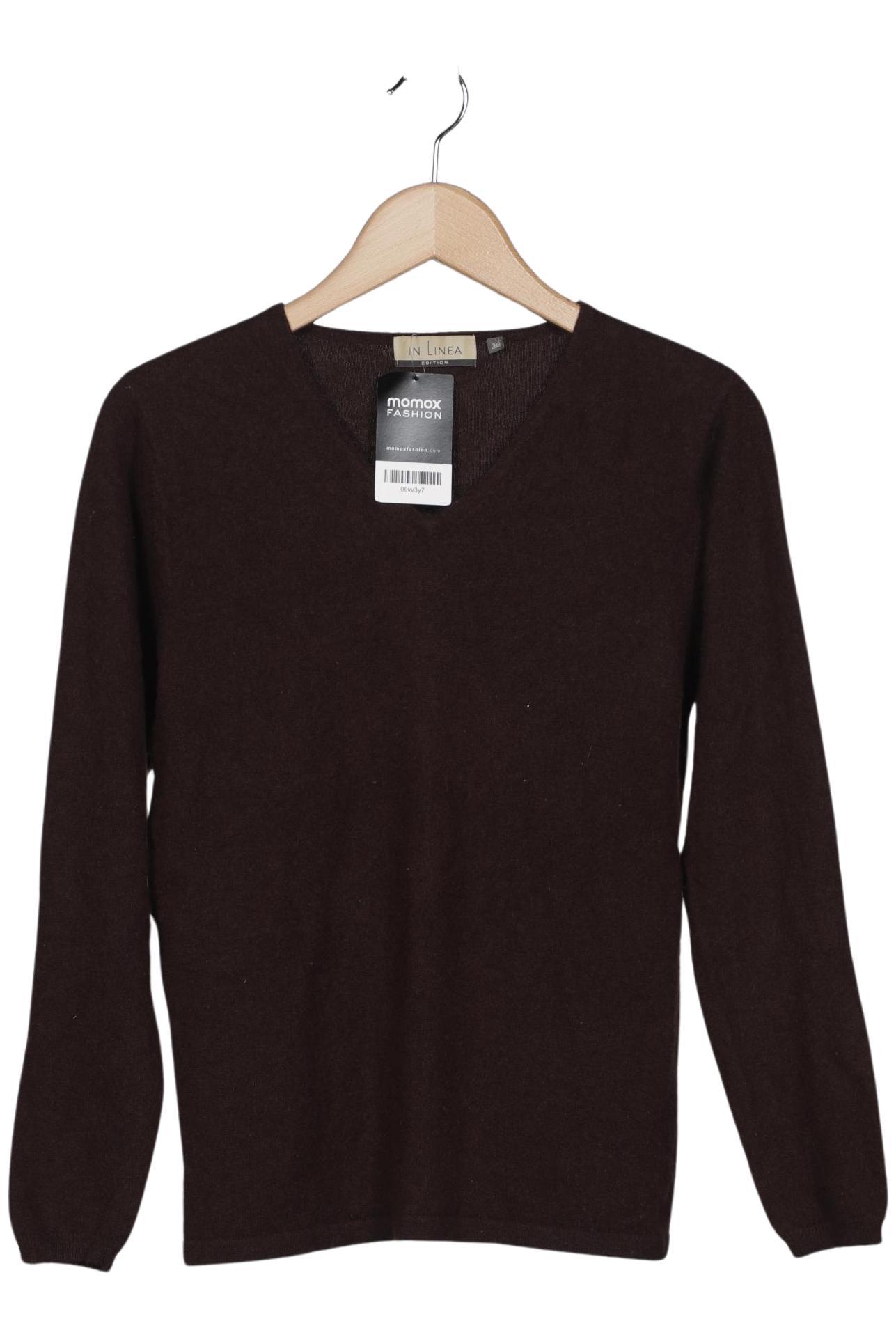 

In Linea Damen Pullover, braun, Gr. 38