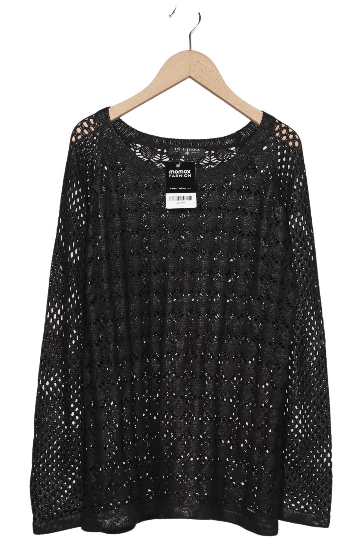 

In Linea Damen Pullover, schwarz, Gr. 42